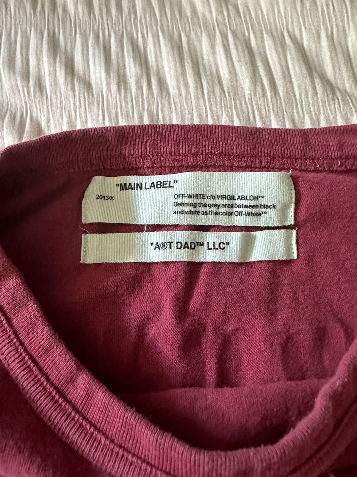 Off-White Off white Art Dad LLC Size US L / EU 52-54 / 3 - 4 Thumbnail