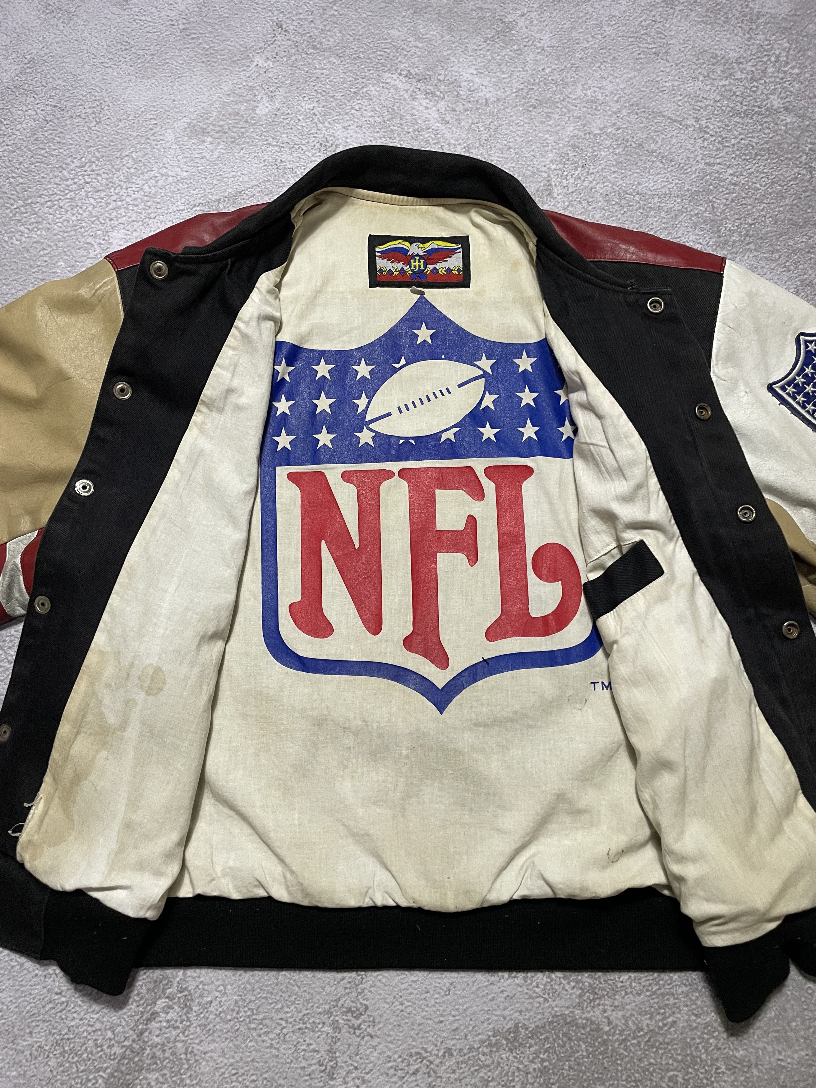 Jeff Hamilton × NFL × Vintage Jeff Hamilton SF 46-ers Jacket Size US S / EU 44-46 / 1 - 4 Thumbnail