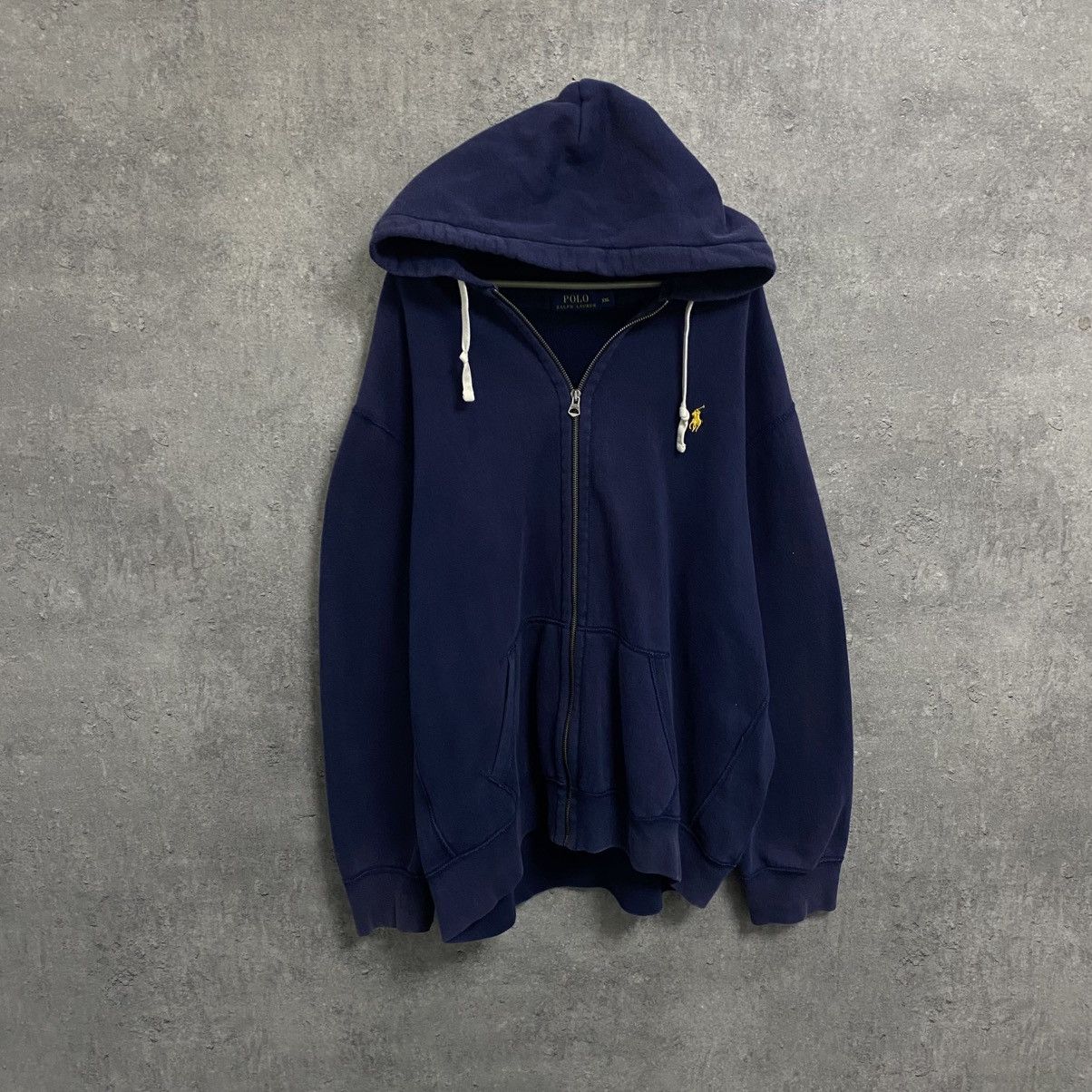 Vintage Polo Ralph Lauren Zip Hoodie Y2K Old Money Style