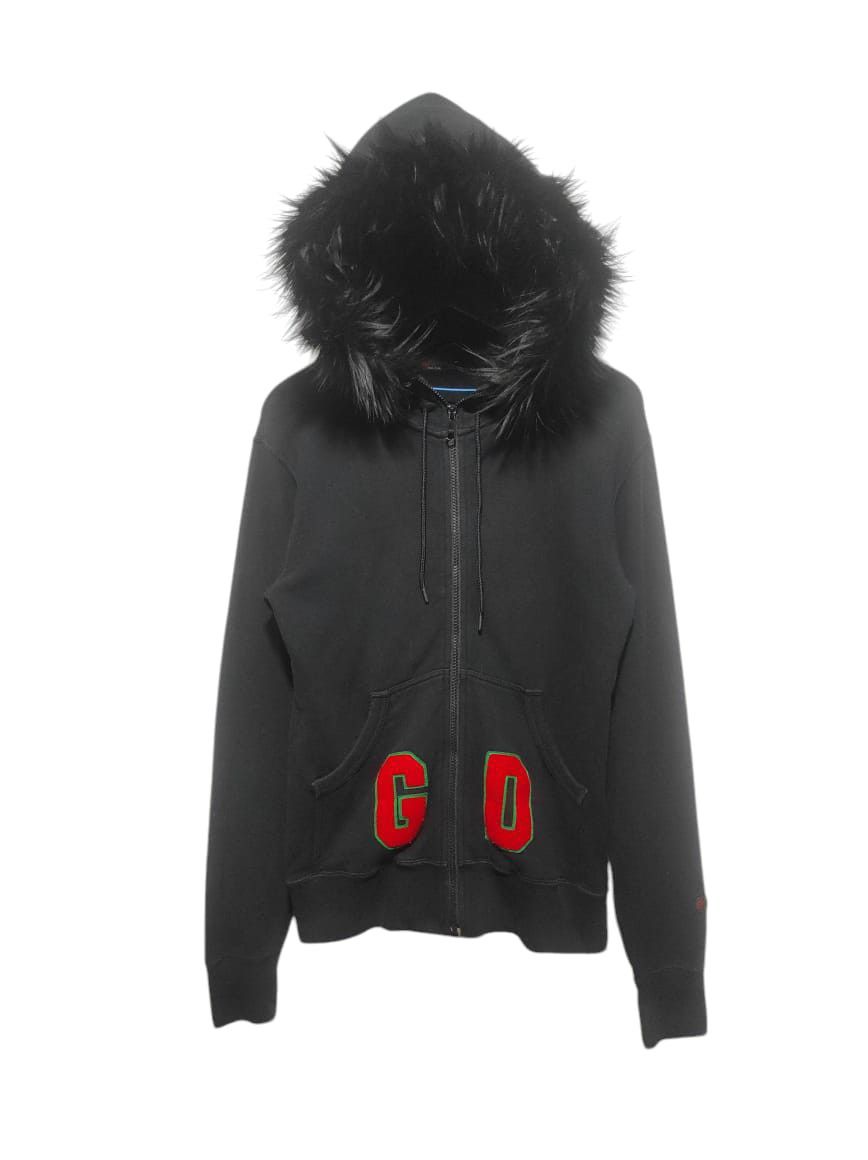 If Six Was Nine 24 Karats Zipper Fur Hoodie LGB IfSixWasNine style Size US M / EU 48-50 / 2 - 2 Thumbnail