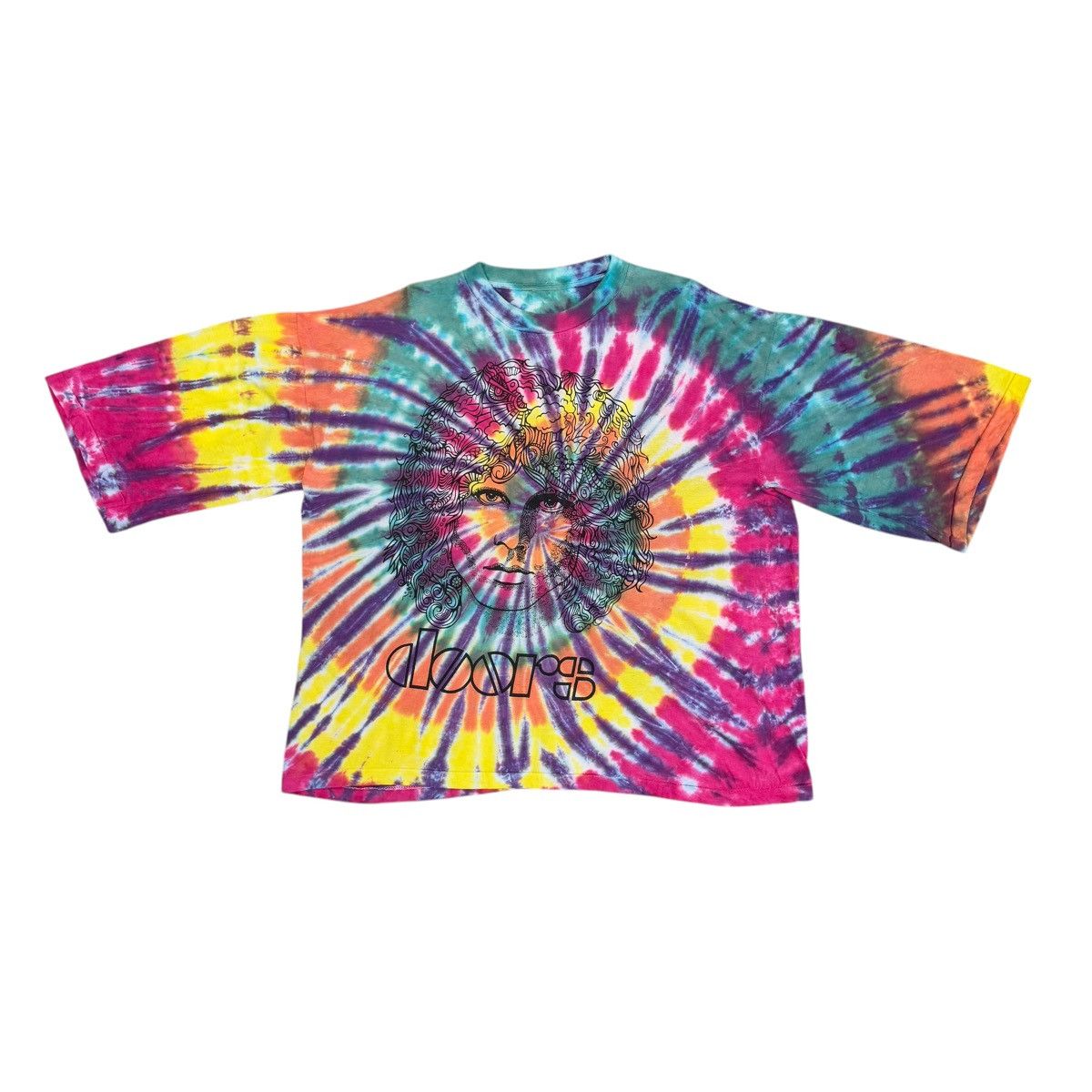 Band Tees × Droors Doors Tie Dye Oversized T-Shirt Size XL Size US XL / EU 56 / 4 - 1 Thumbnail
