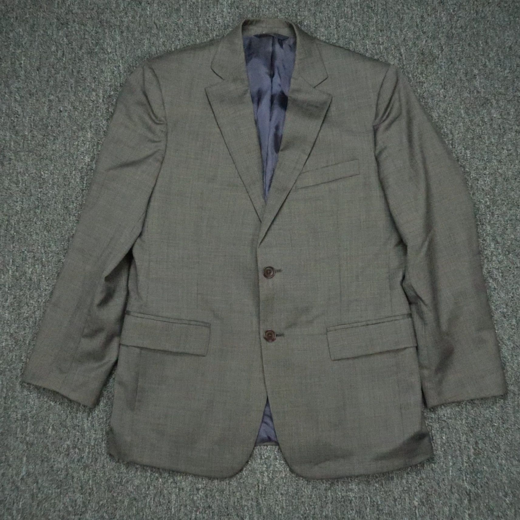 Brooks Brothers Brooks Brothers Blazer Mens 38S Gray Wool Regent Fit Sport Coat Jacket Size 38R - 2 Thumbnail