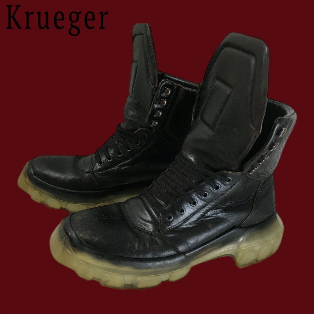 Rick Owens Rick Owens Tractor Dunk Boots | Grailed