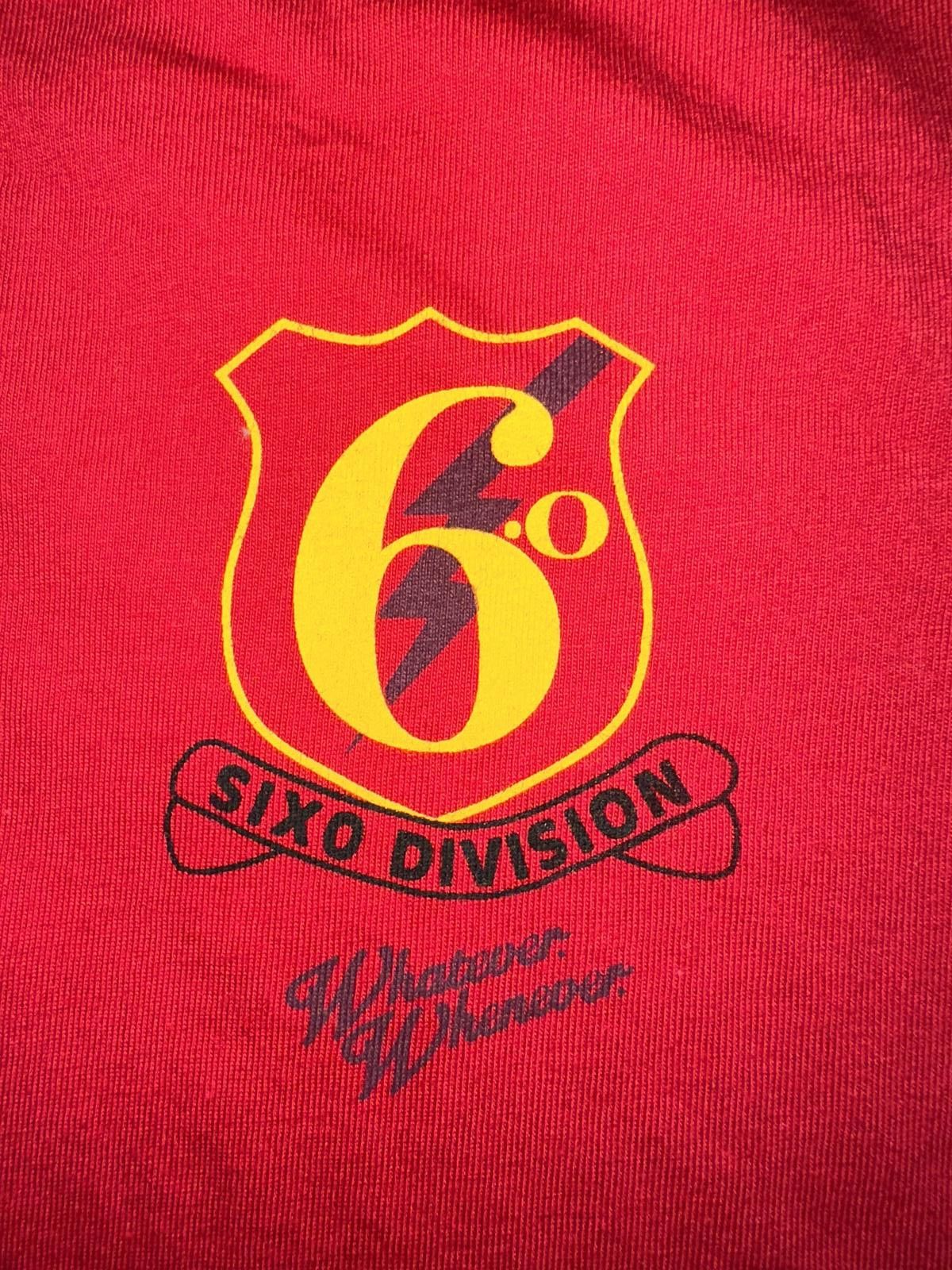 Nike Unreleased Rare Nike 6.0 Men’s Sixo Division Whatever Whenever Red T-Shirt Size US M / EU 48-50 / 2 - 2 Thumbnail