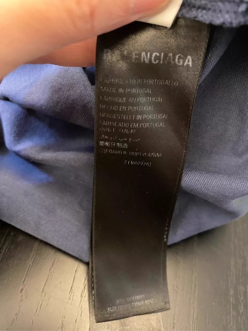 Balenciaga Balenciaga 3 B Mud Dyeing Splashing Ink Destroying Made Ol Size US M / EU 48-50 / 2 - 5 Thumbnail