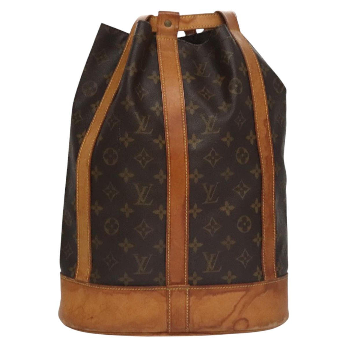 Louis Vuitton Randonnée Brown Canvas Shoulder Bag (Pre-Owned) Size ONE SIZE - 1 Thumbnail