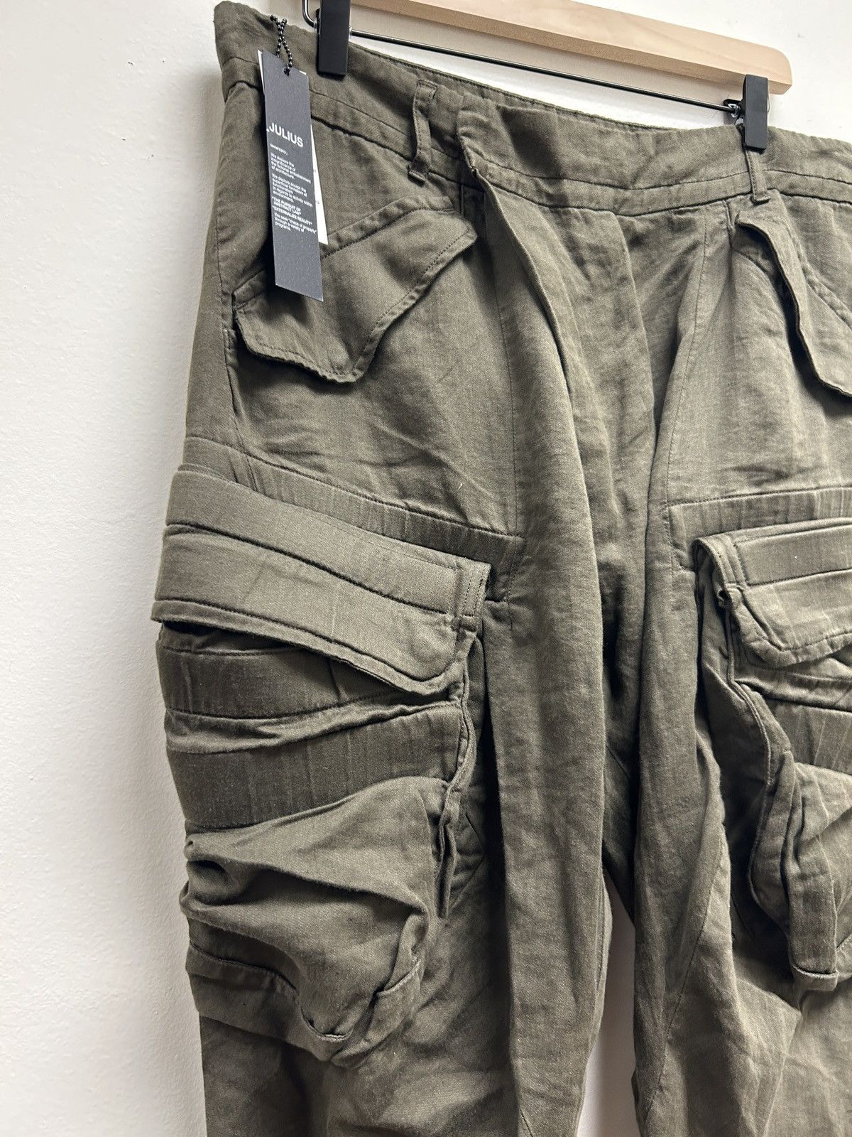 Julius NWT! Cargo Tapered Pants Size US 34 / EU 50 - 2 Thumbnail