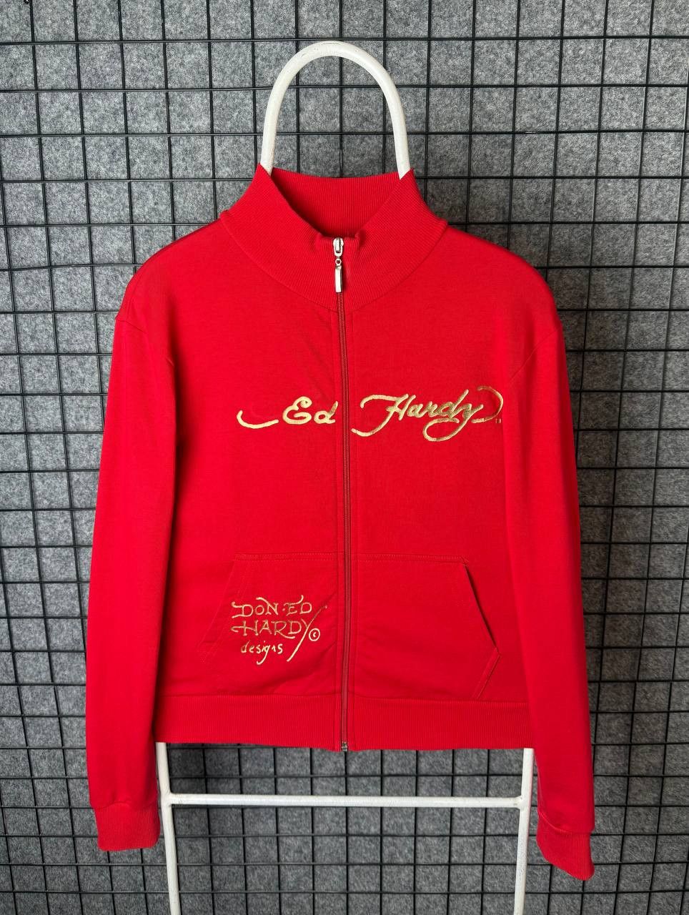 Ed Hardy Ed hardy Zip Track Jacket Size Small Size S / US 4 / IT 40 - 2 Thumbnail