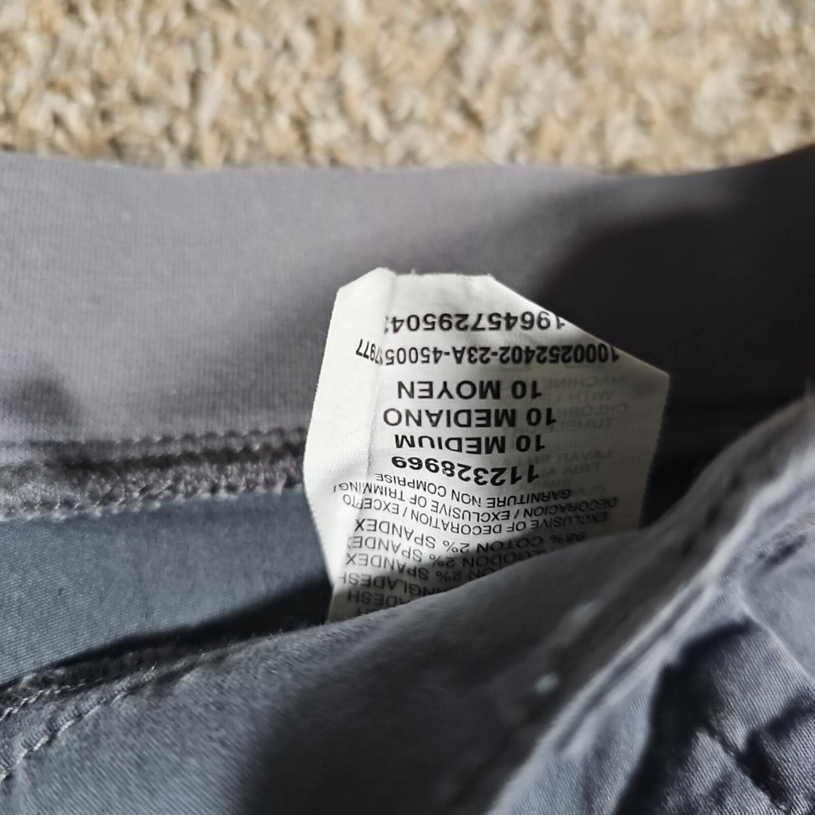 Lee Lee Sz 10 Flex Cargo Shorts Gray Size 32" / US 10 / IT 46 - 3 Thumbnail