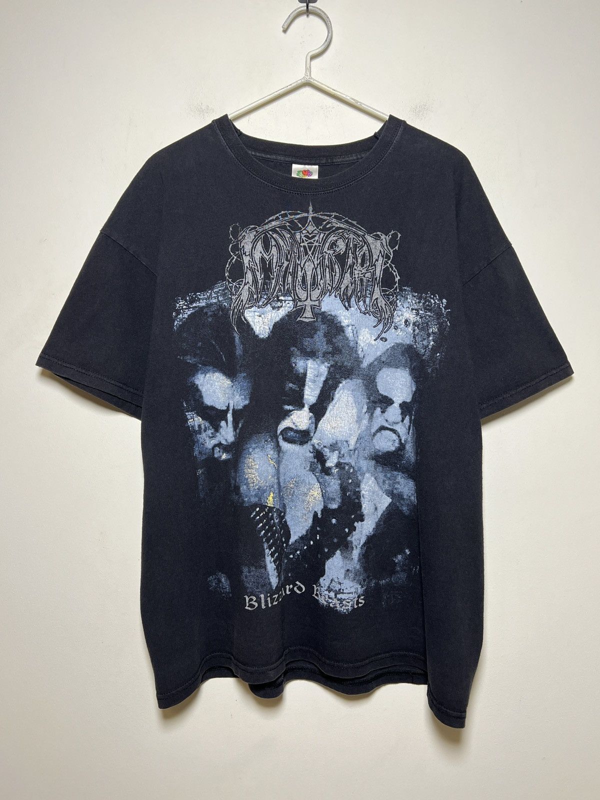 Band Tees immortal blizzard beasts y2k black metal t shirt m-l Size US L / EU 52-54 / 3 - 1 Thumbnail