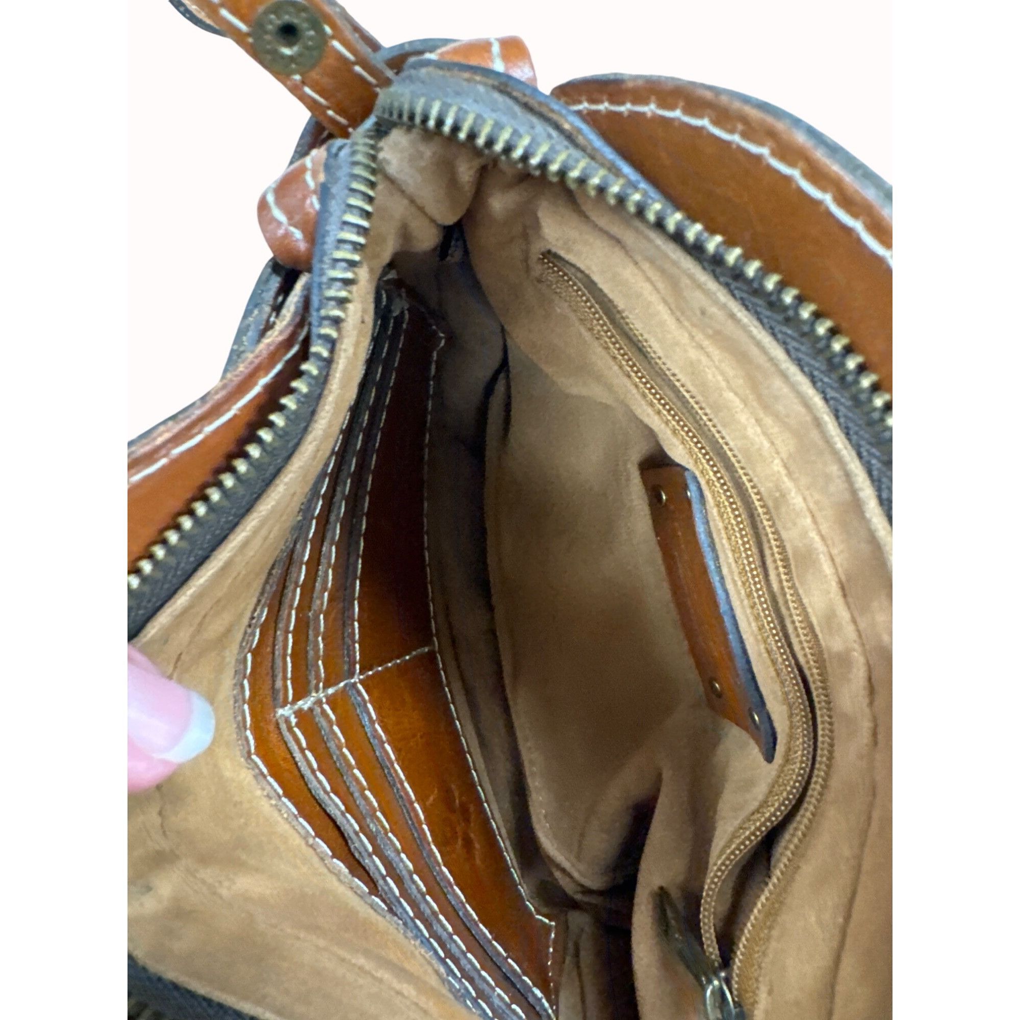 Patricia Nash Patricia Nash Italian Women’s Brown Leather Purse/Crossbody Size ONE SIZE - 8 Thumbnail
