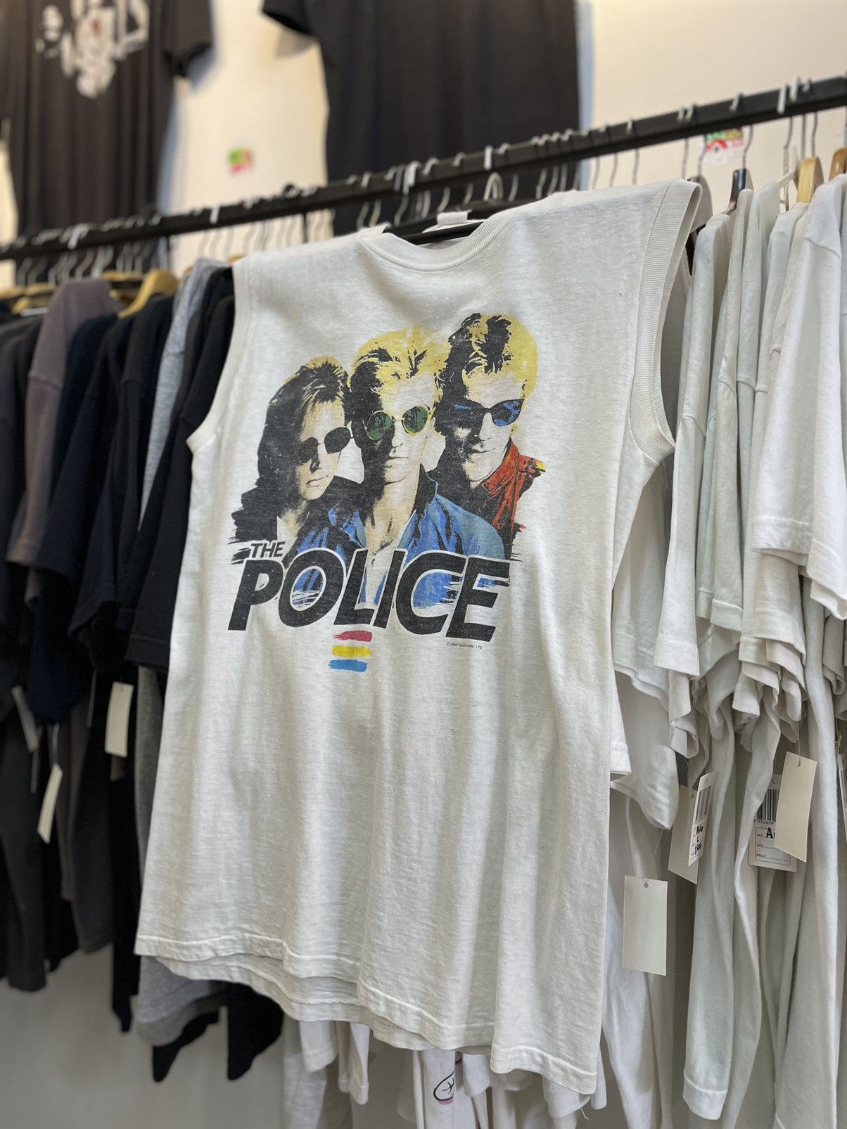 Other The Police 1983 Pop Art Size US L / EU 52-54 / 3 - 3 Thumbnail