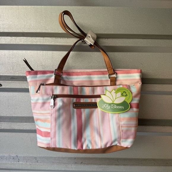 Other NWT LILY BLOOM KELSEY TOTE BAG PAINTED STRIPE Size ONE SIZE - 1 Thumbnail