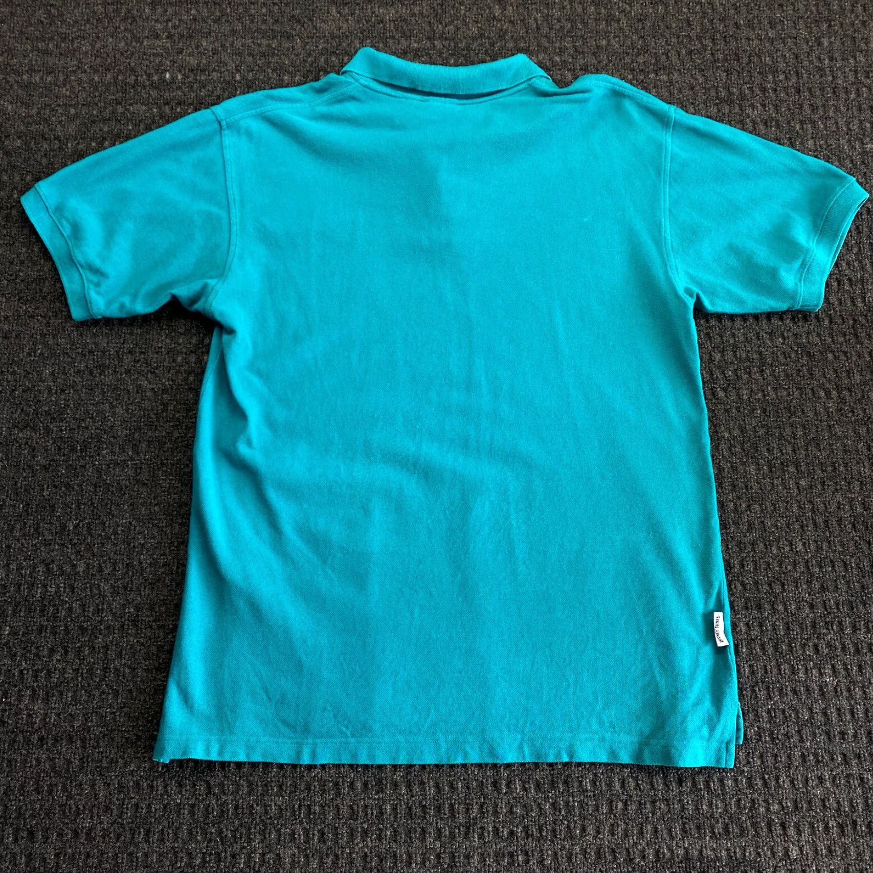 Vintage VINTAGE Looney Tunes Polo Shirt Golfing 2XL Teal Blue Green Acme Clothing Co Taz Green Polo Shirt Men 90s Cartoon Golf Size US L / EU 52-54 / 3 - 6 Thumbnail
