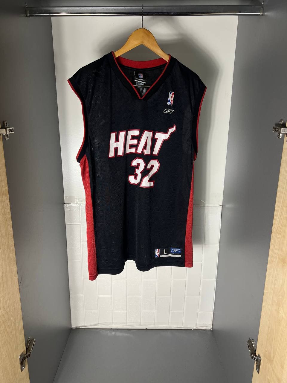 Reebok VINTAGE REEBOK MIAMI HEAT NBA O’NEAL BASKETBALL JERSEA Y2K Size US L / EU 52-54 / 3 - 7 Thumbnail