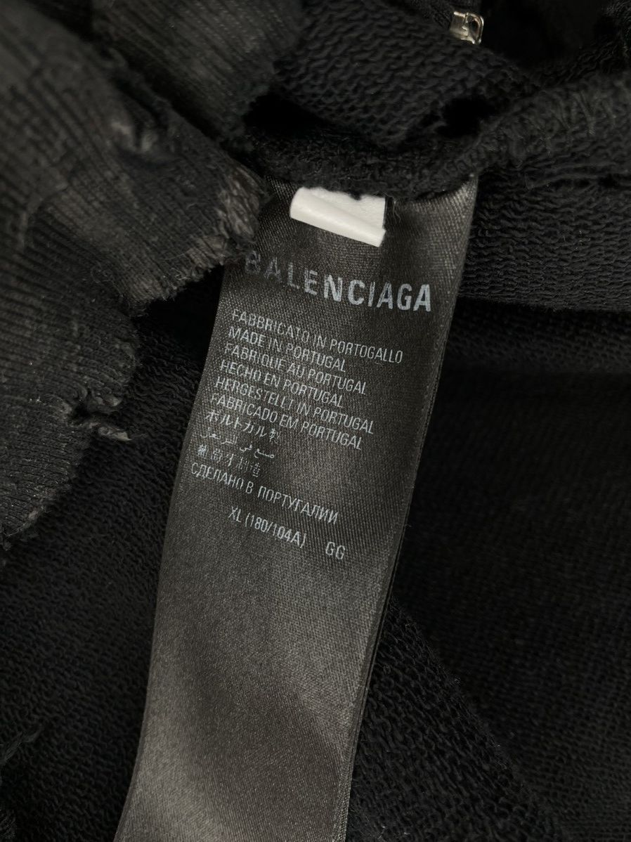 Balenciaga Balenciaga Mud Gaffer Hoodie Size US XL / EU 56 / 4 - 13 Thumbnail