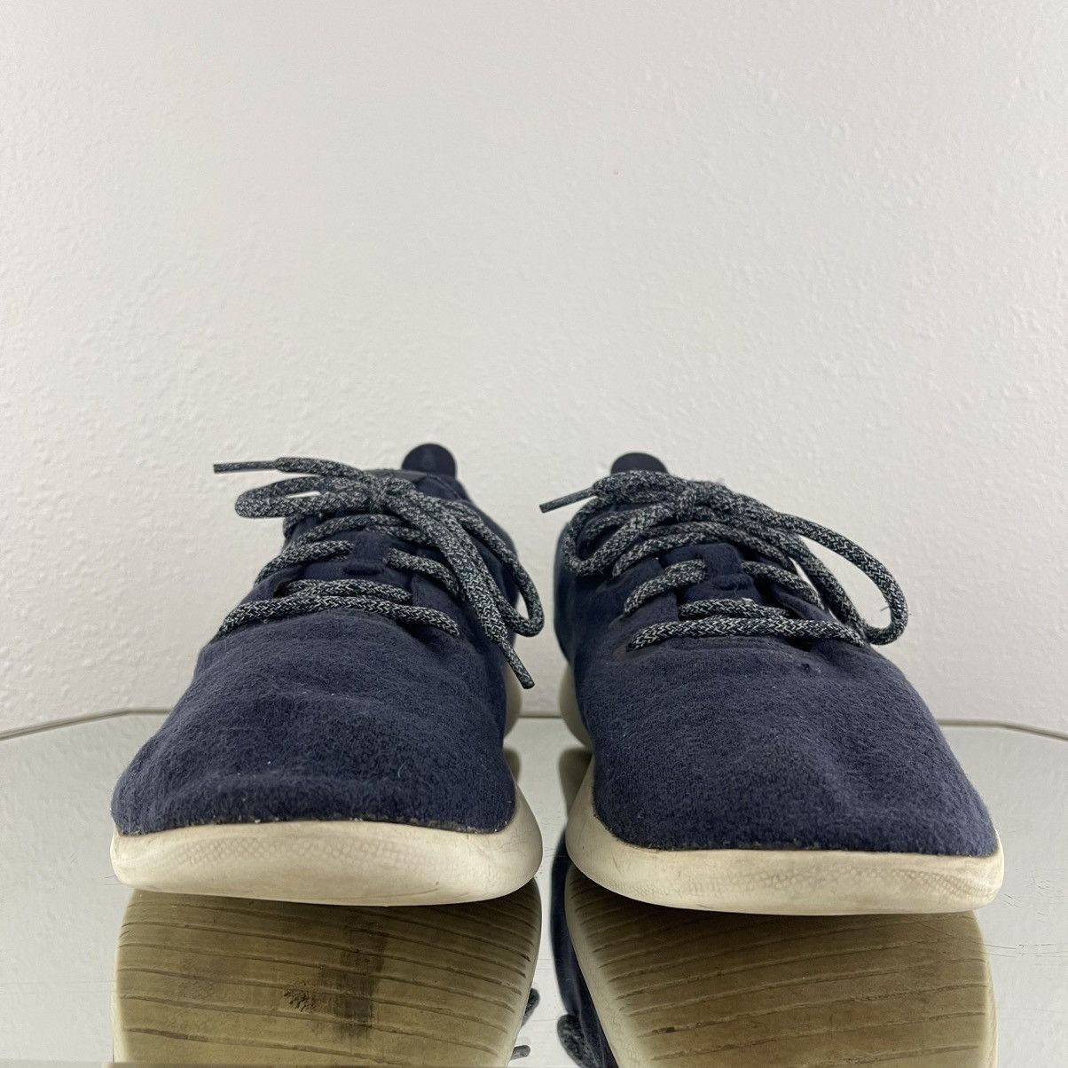Allbirds ALLBIRDS Mens Dark Blue Merino Wool Tree Runner Sneakers Size US 13 / EU 46 - 5 Thumbnail