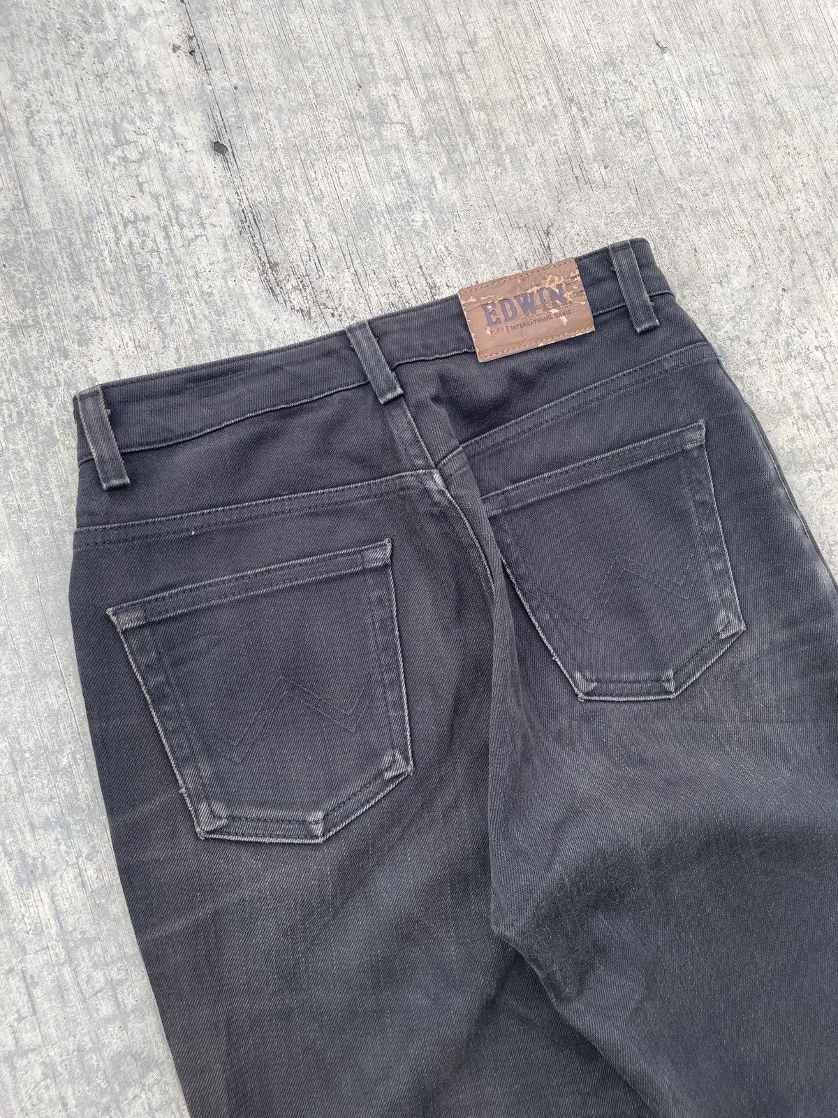 Japanese Brand 2000s JAPANESE BRAND EDWIN WHISKER FLARE JEANS Size 26" / US 2 / IT 38 - 7 Thumbnail