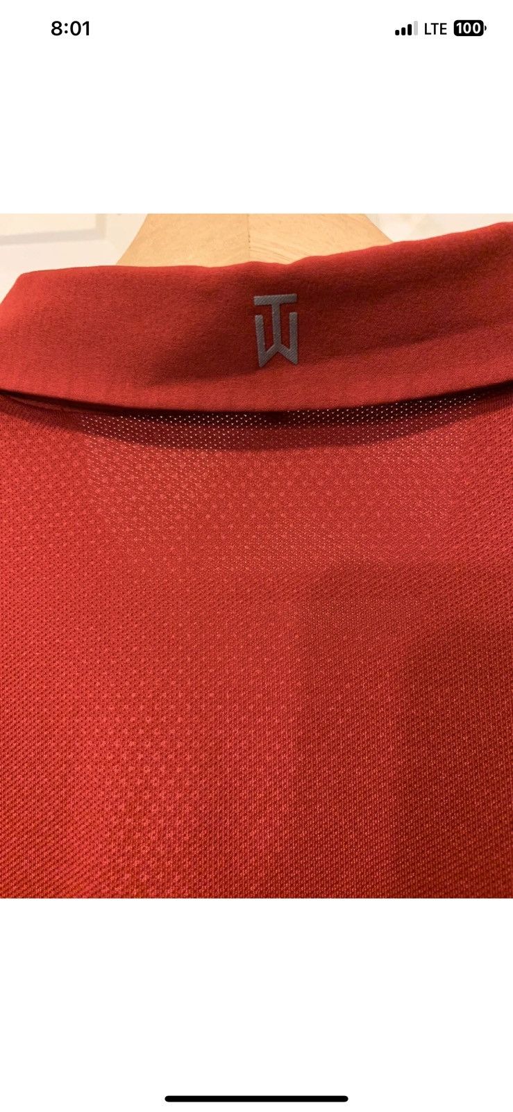 Nike × Tiger Woods Nike mens sz s polo red San Antonio Scorpions tiger woods Size US S / EU 44-46 / 1 - 9 Thumbnail