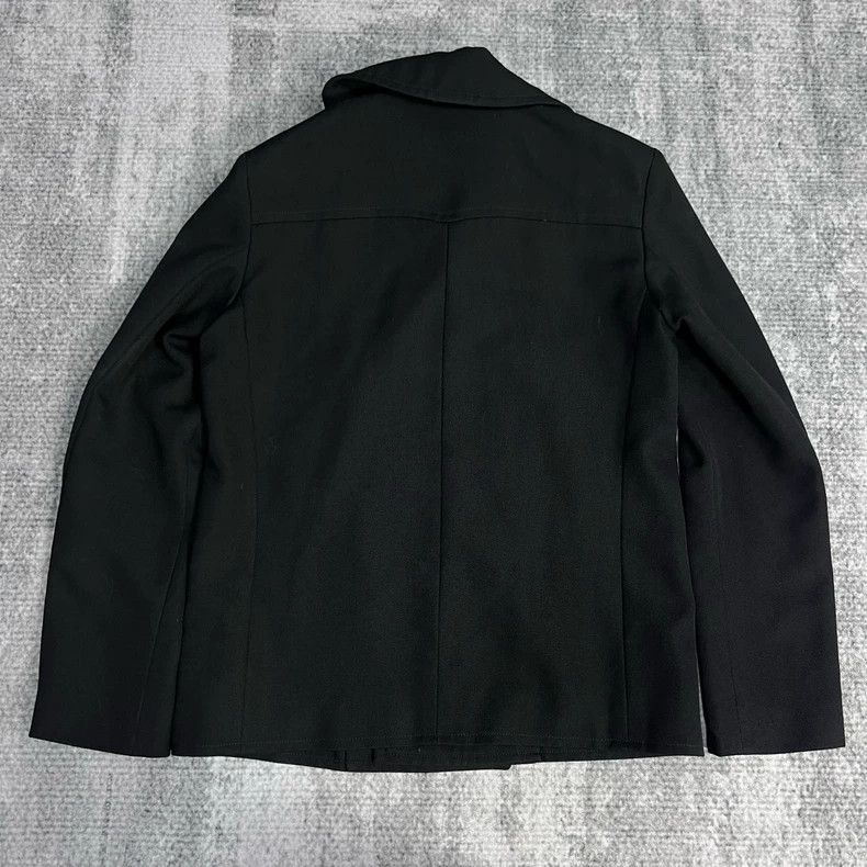 Saint Laurent Paris Saint Laurent Paris Saint Laurent Double Breasted Navy Pea Size US M / EU 48-50 / 2 - 4 Thumbnail