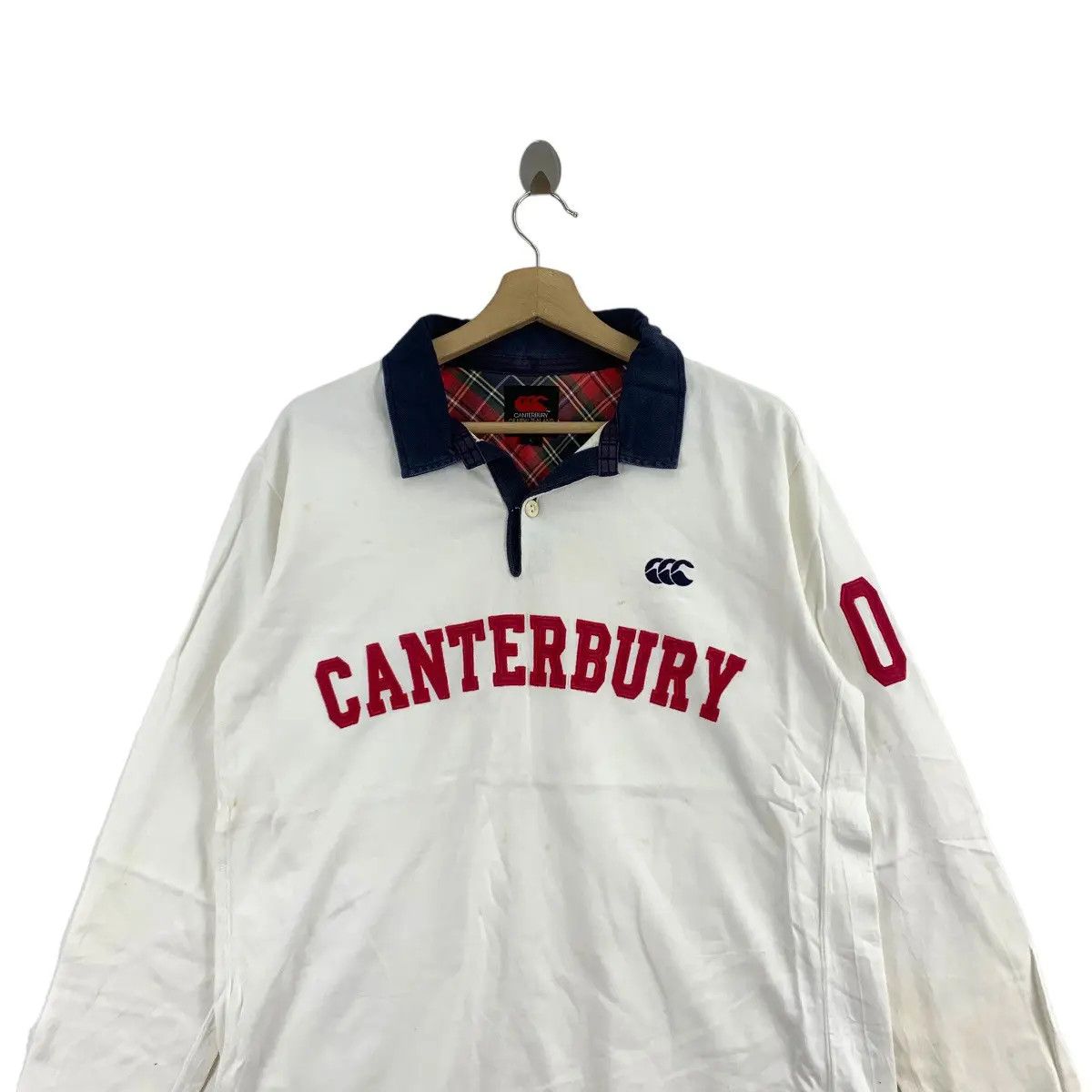 Canterbury of New Zealand Vtg CANTERBURY NEW ZEALAND 2004 Rugby Jersey Polo Tee Shirt Size US L / EU 52-54 / 3 - 4 Thumbnail