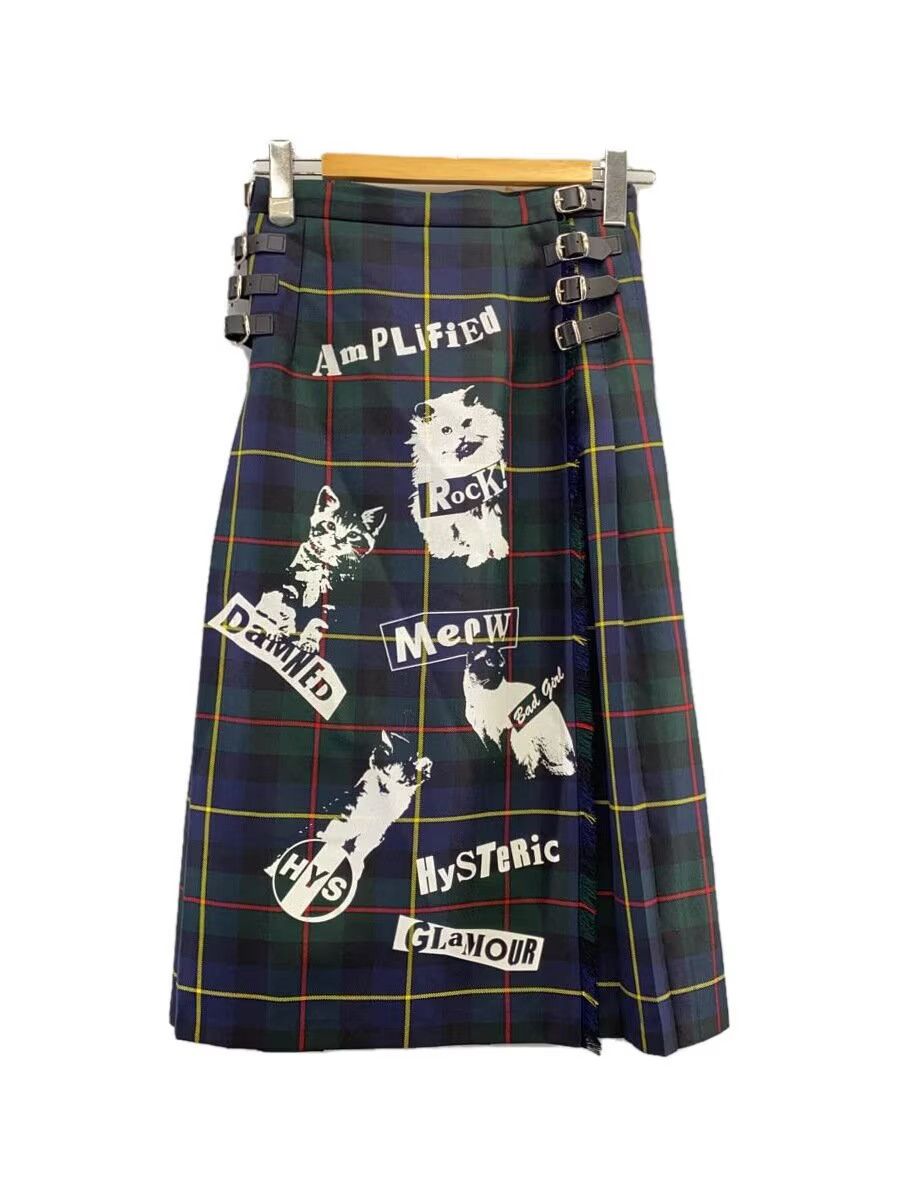 Hysteric Glamour Patchwork Kitten Plaid Wool Skirt Size 26" / US 2 / IT 38 - 1 Thumbnail
