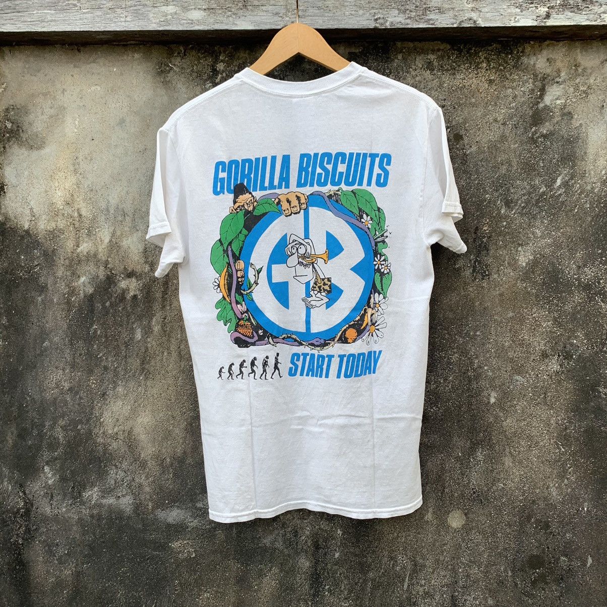 Band Tees VINTAGE GORILLA BISCUITS BAND TSHIRT Size US S / EU 44-46 / 1 - 1 Thumbnail