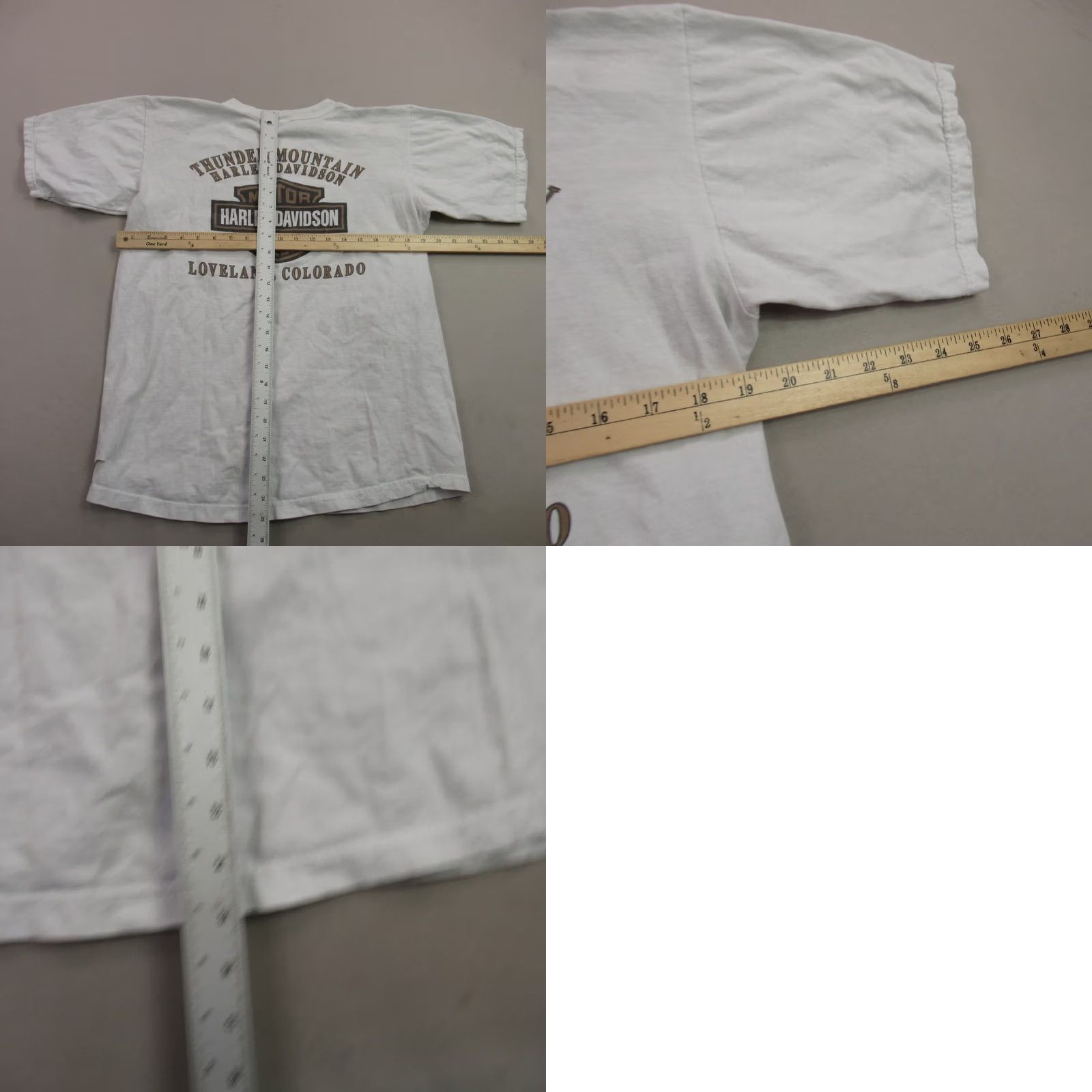 Harley Davidson Harley-Davidson Shirt Mens Large Short Sleeve Crew Neck White Vintage: No (adjusted to original? but must use original words only) Size US L / EU 52-54 / 3 - 8 Thumbnail