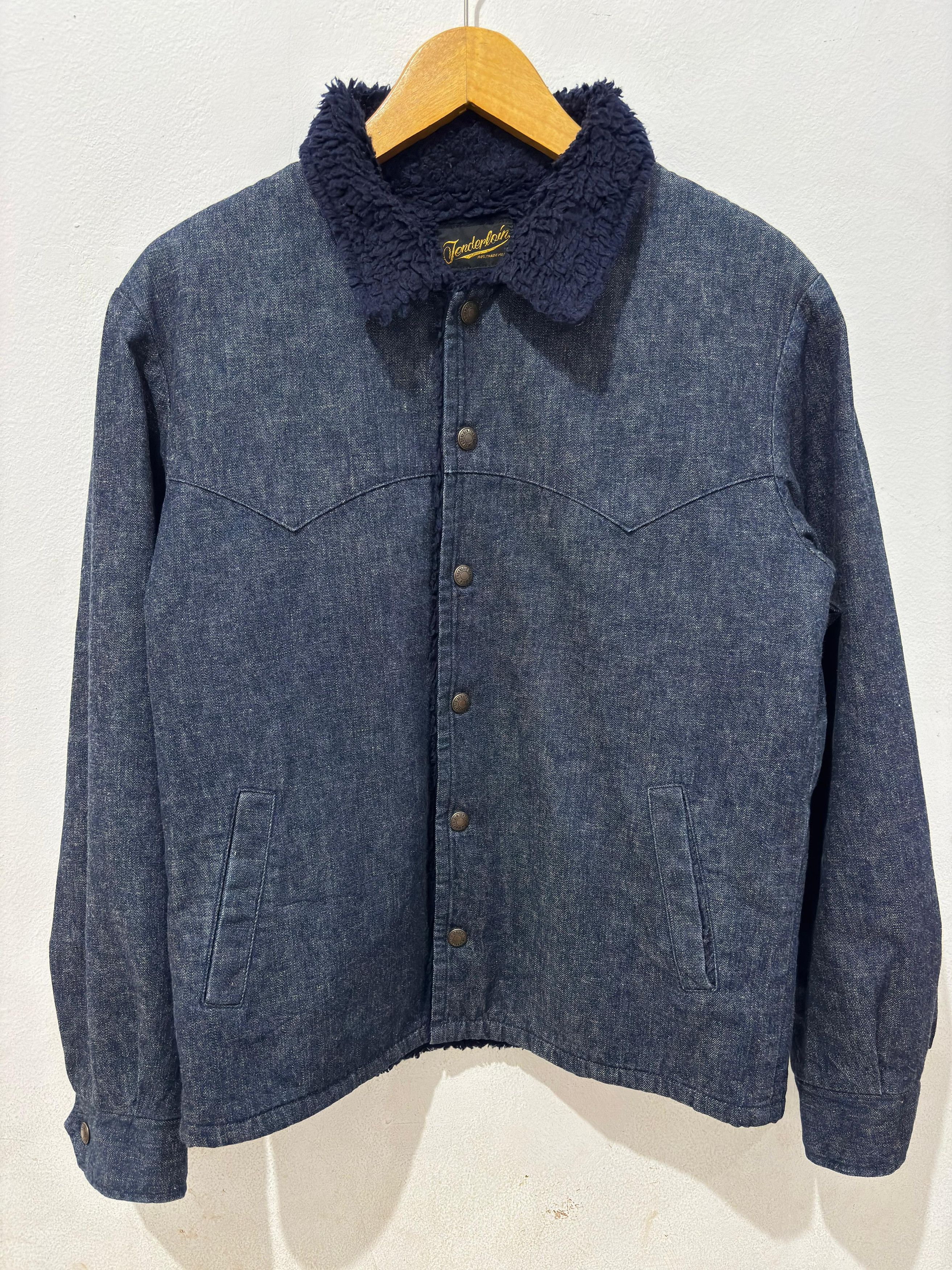 Tenderloin TENDERLOIN Blue Wool Blazer Jacket Size US XS / EU 42 / 0 - 2 Thumbnail