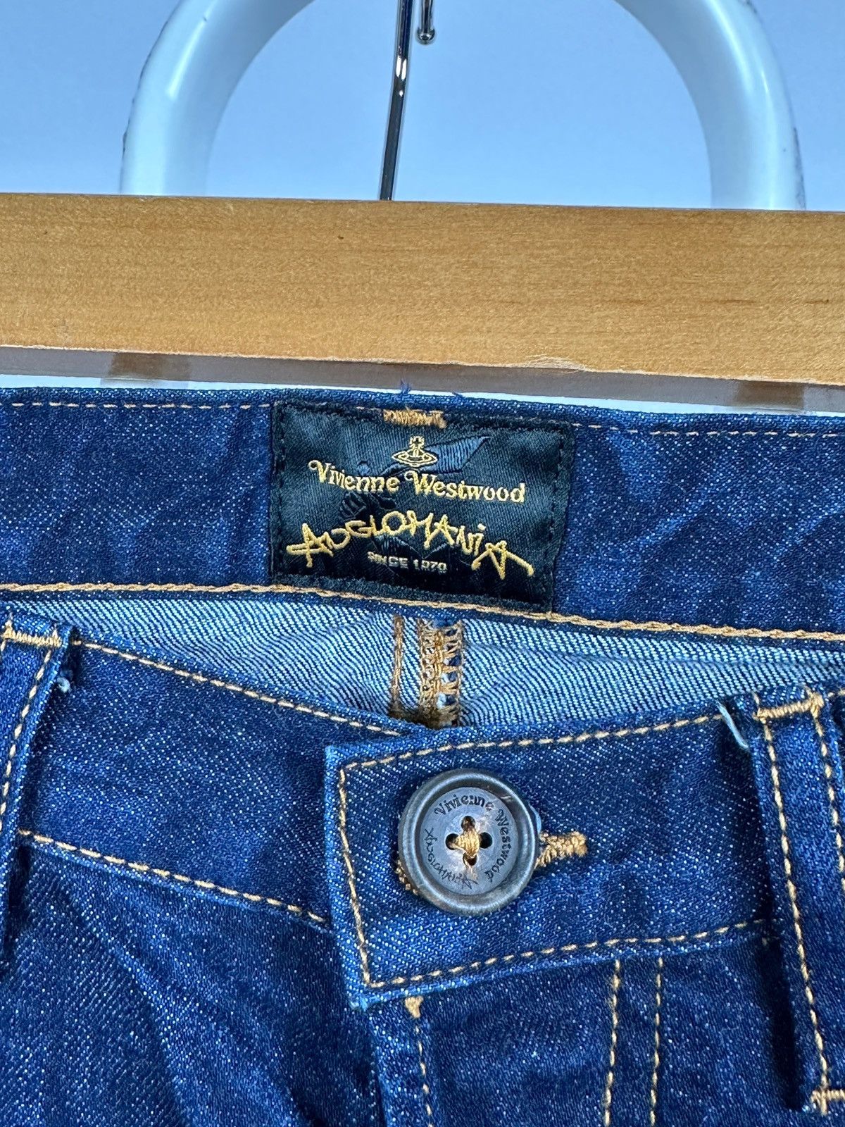 Vivienne Westwood Vivienne Westwood Navy Blue Denim Jeans Pants Size US 30 / EU 46 - 15 Thumbnail