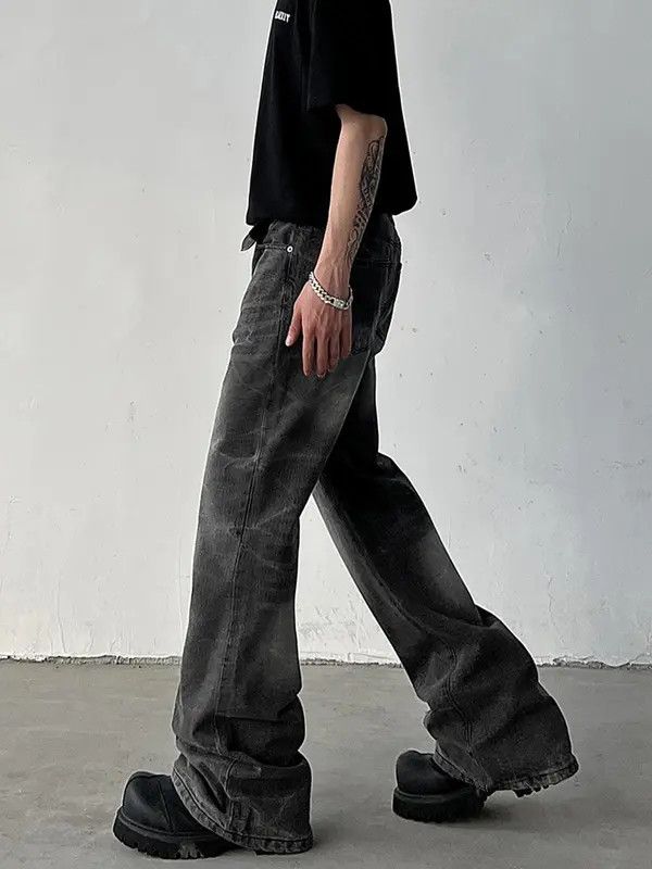 VIBE Trendy High-Waisted Loose Fit Jeans Size US 34 / EU 50 - 4 Thumbnail