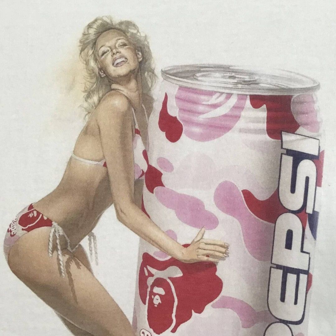 Bape × Nigo × Pepsi 2002 HAJIME SORAYAMA × BAPE PEPSI T-shirt a bathing ape NIGO Size US XS / EU 42 / 0 - 3 Thumbnail
