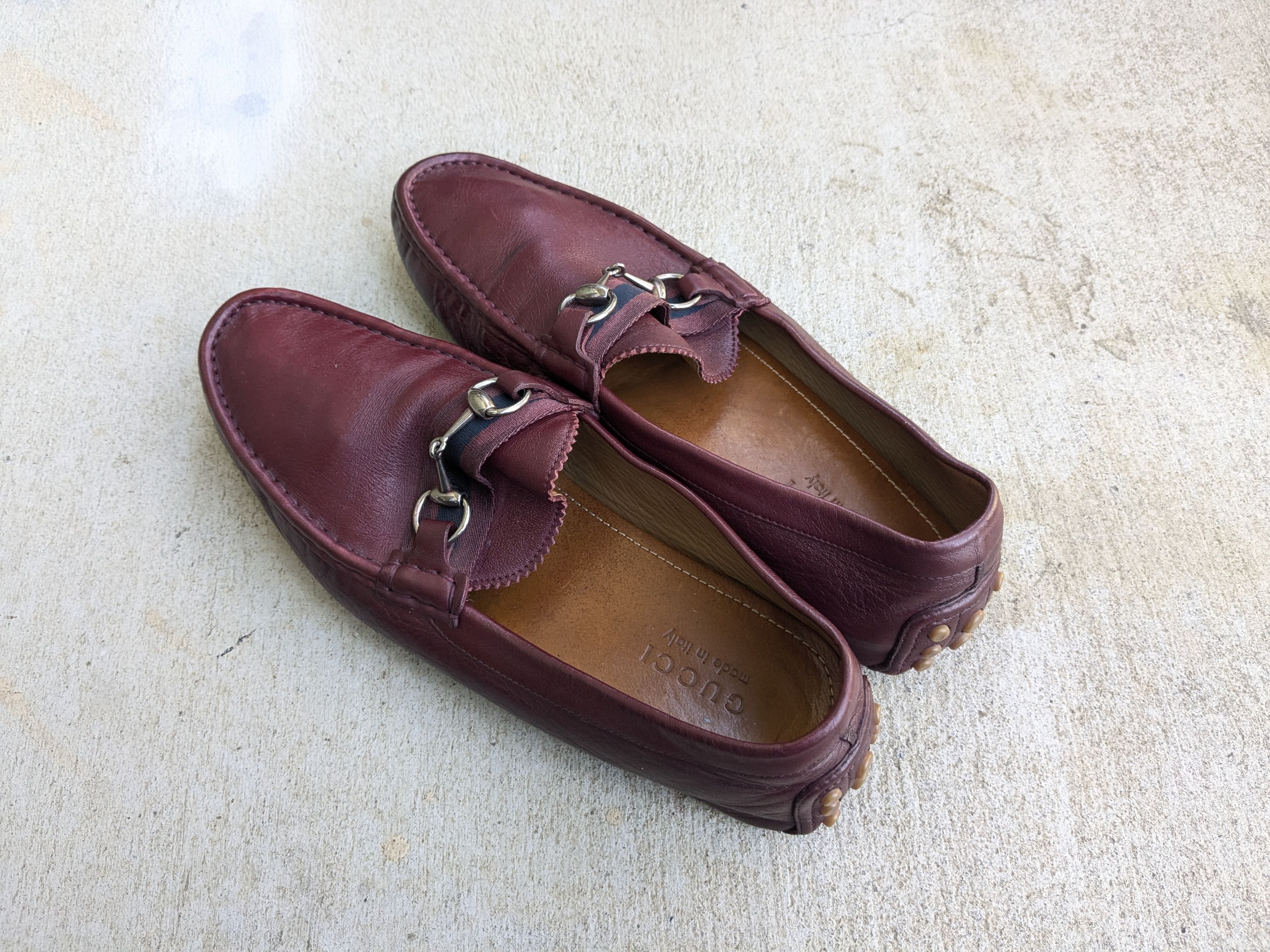 Gucci × Tom Ford Gucci Horsebit Loafers Burgundy 11 Leather Italy Slip On Size US 11 / EU 44 - 9 Thumbnail