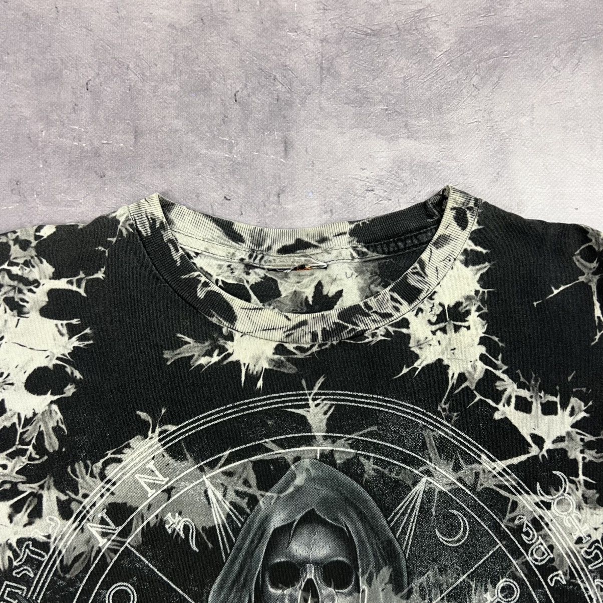 Other Rare! Skeleton Overprint Skull Logo 666 Y2K 90s Size US L / EU 52-54 / 3 - 9 Thumbnail