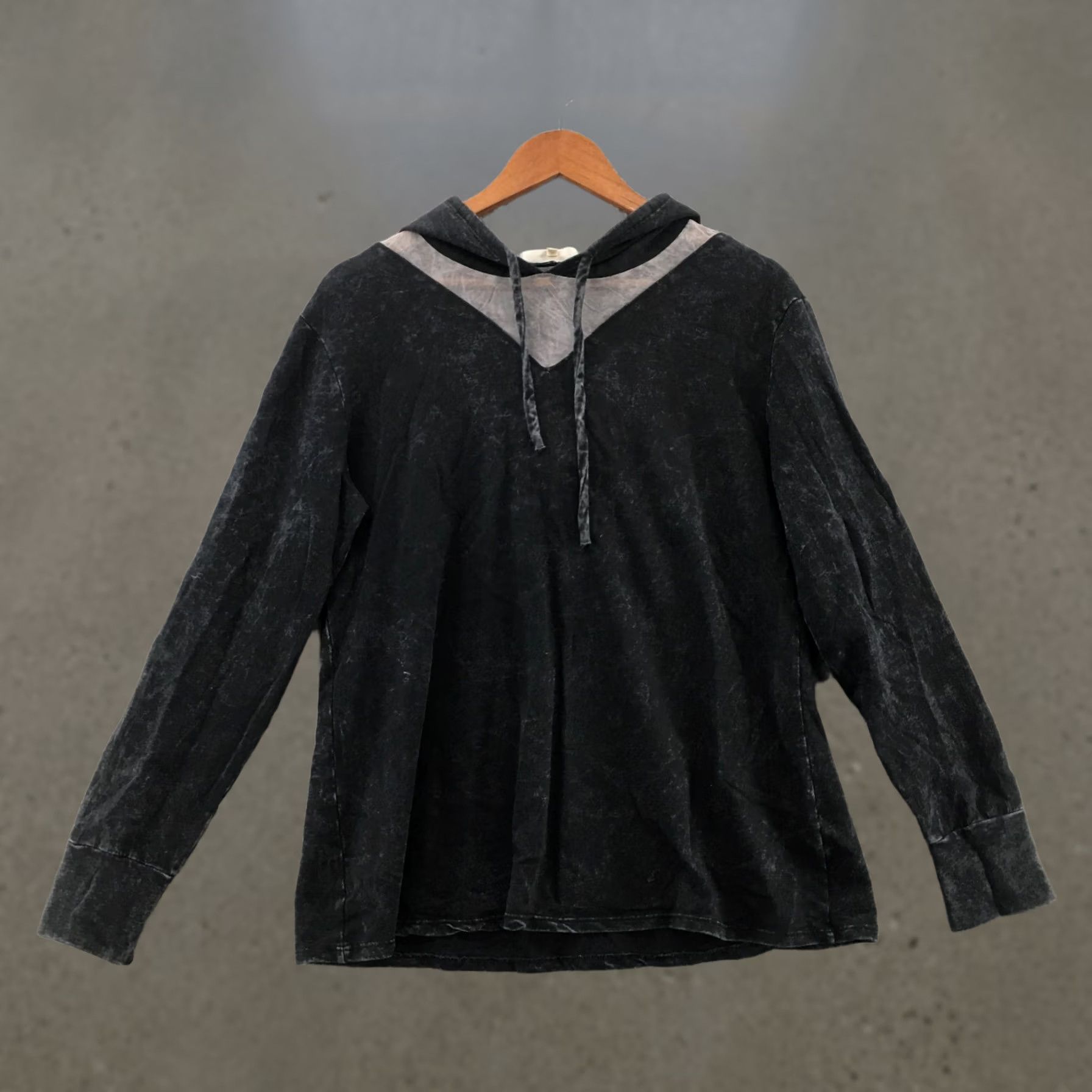 Vintage Buckle BKE Gilded Intent Hoodie Sweatshirt Top Womens L Black Pullover Size L / US 10 / IT 46 - 1 Thumbnail