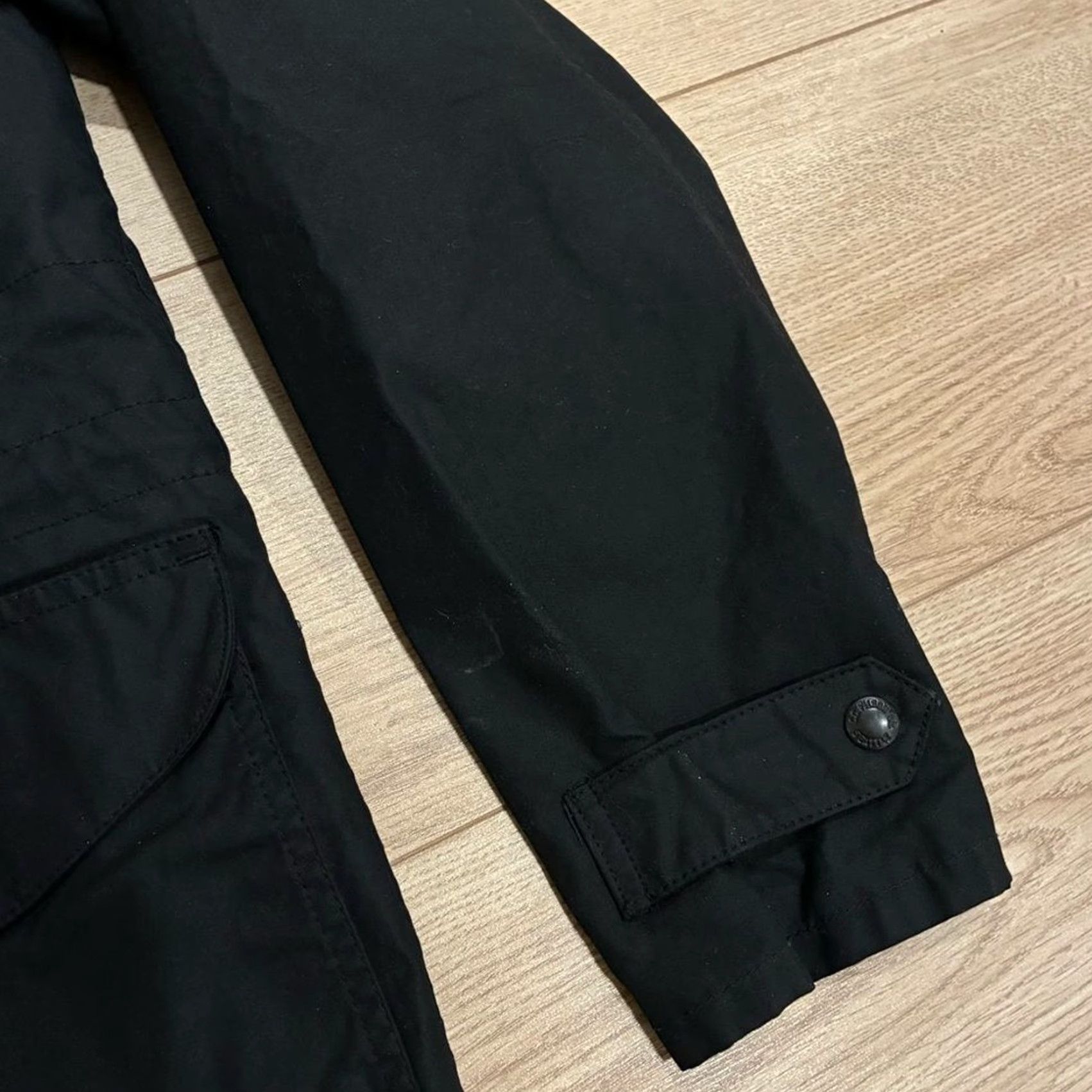 Filson VINTAGE Filson Coat Overcoat Men XS Black Cover Cloth Mile Market Waxed Lightweight Coat Jacket Size US XS / EU 42 / 0 - 2 Thumbnail
