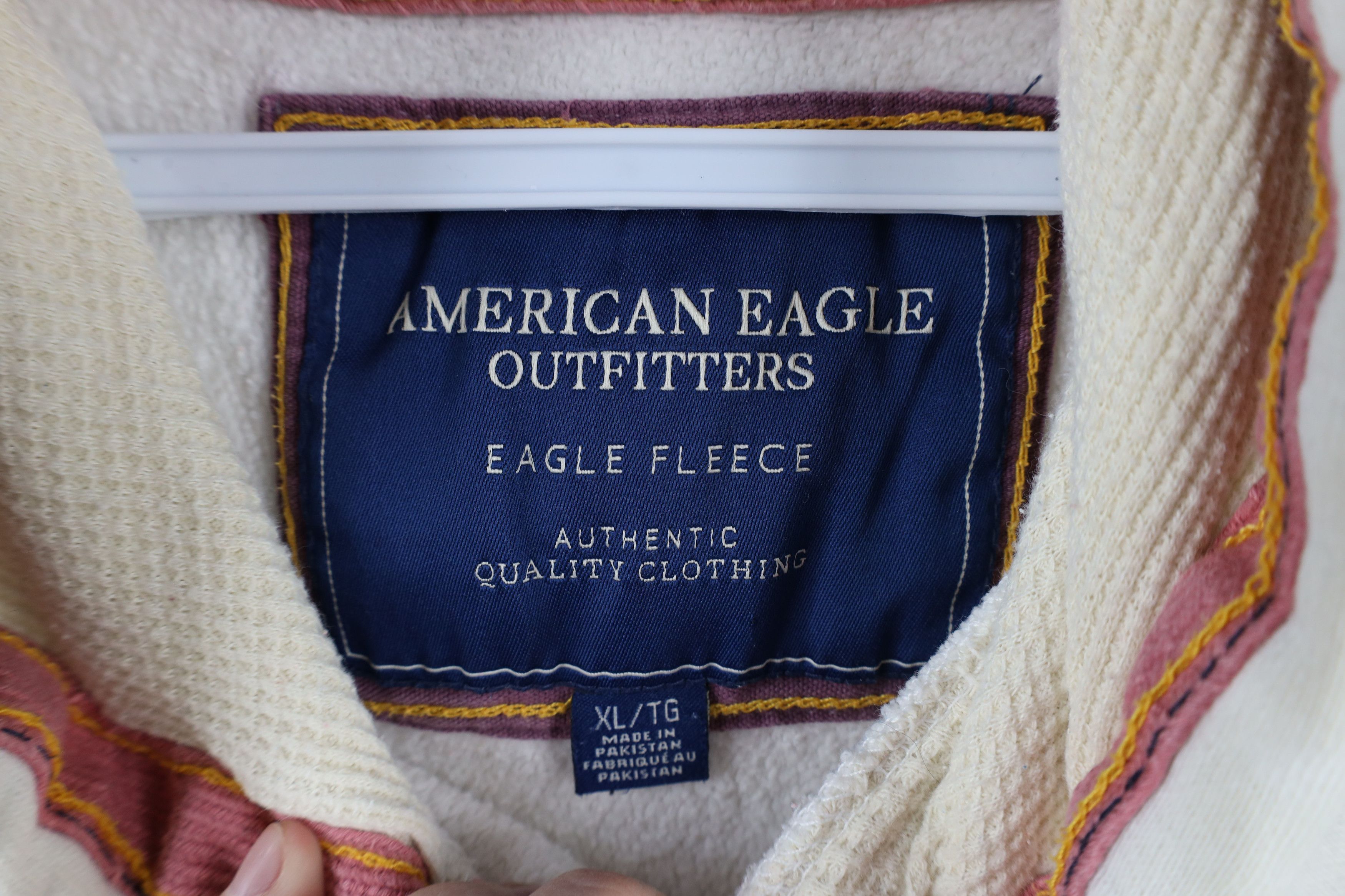 American Eagle Outfitters × Vintage Vintage Y2K American Eagle Outfitters Heavyweight Hoodie Size US XL / EU 56 / 4 - 11 Thumbnail