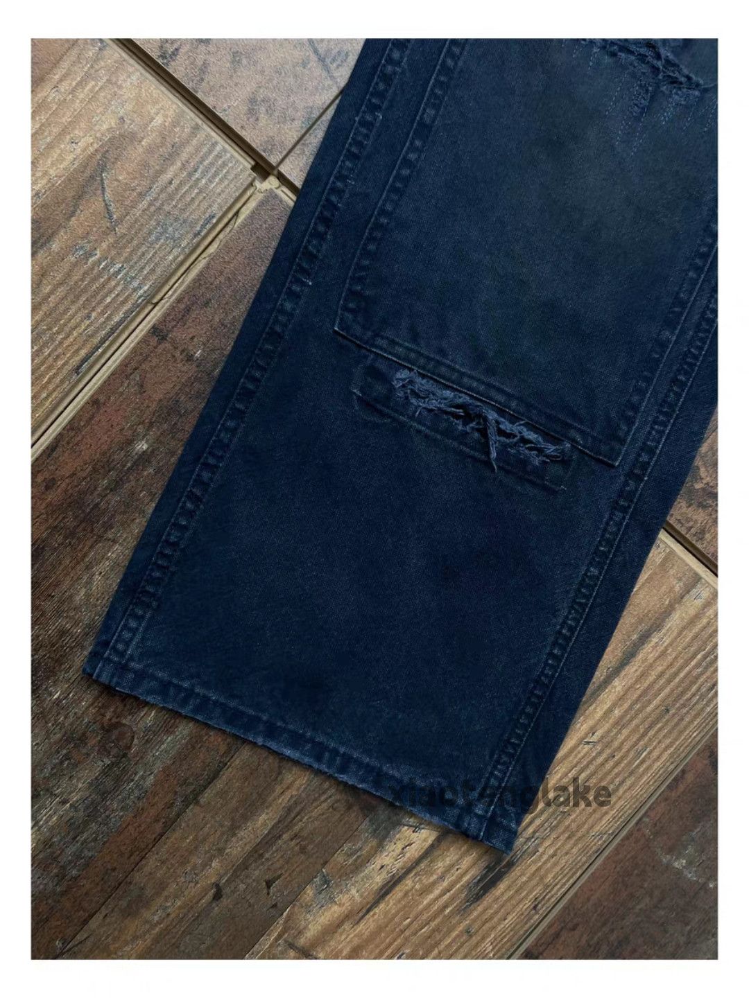 Vintage zx utility skate hiphop loose baggy carpenter pants Size US 30 / EU 46 - 4 Thumbnail