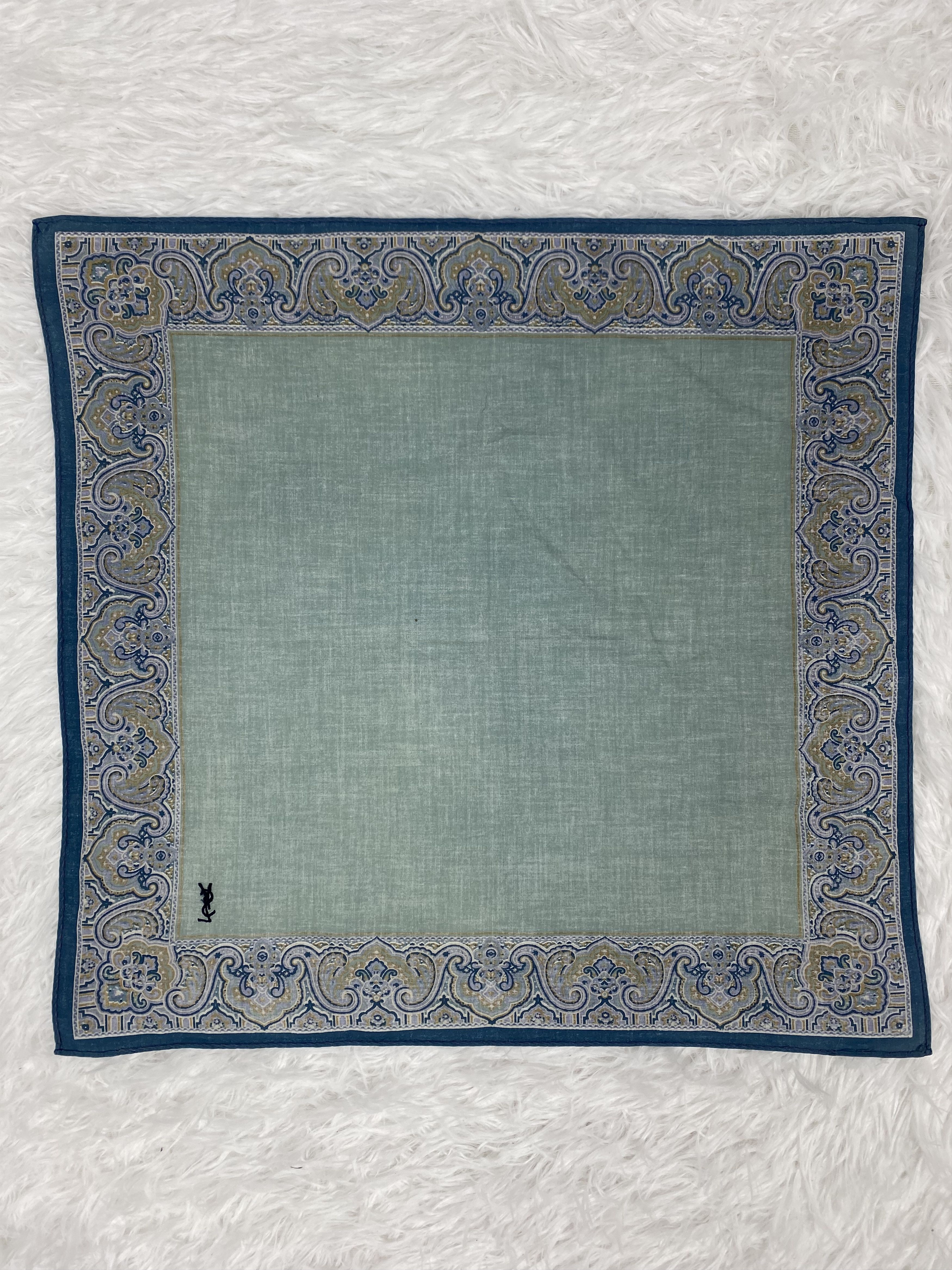 Vintage × Yves Saint Laurent Vintage Yves Saint Lauren Handkerchief PH0081 Size ONE SIZE - 4 Thumbnail