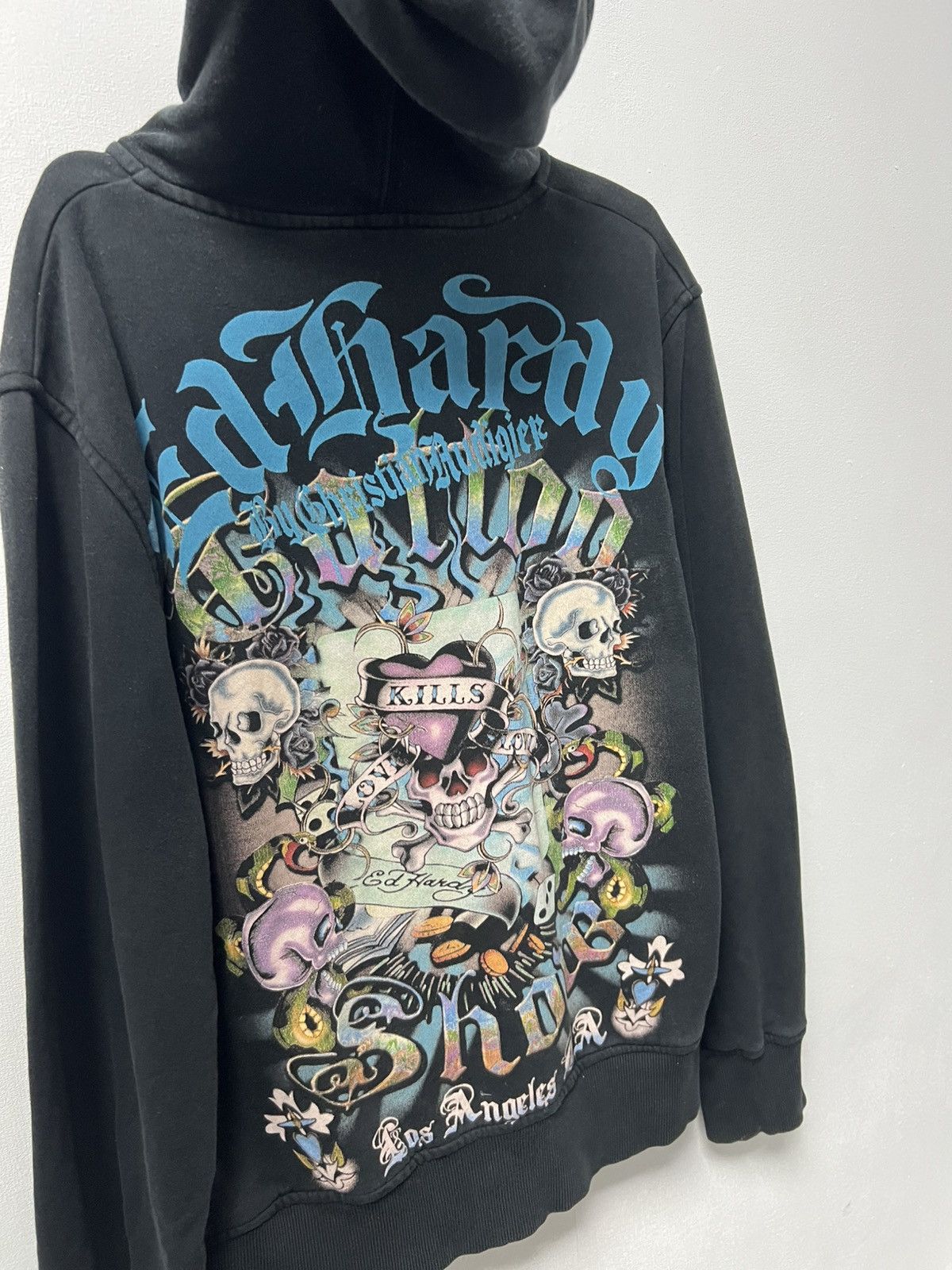 Ed Hardy Really Point vintage zip hoodie Ed hardy style man’s L black Size US L / EU 52-54 / 3 - 10 Thumbnail