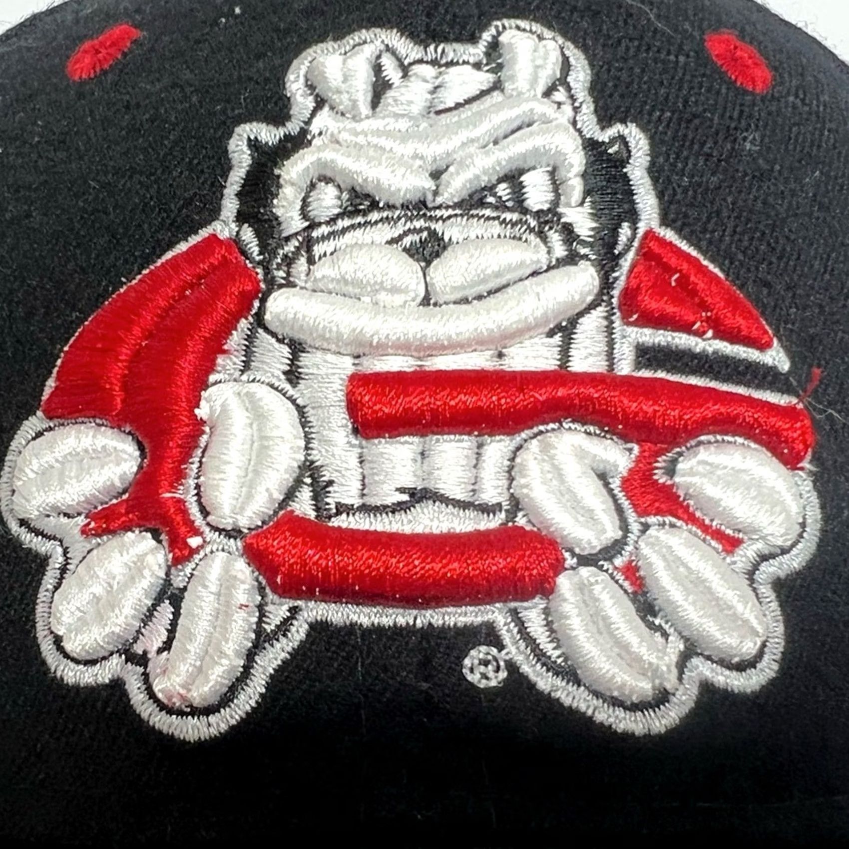 Zephyr VINTAGE Zephyr Georgia Bulldogs Black Wool Blend Cap 7 1/4 Mens Baseball Cap Size ONE SIZE - 2 Thumbnail