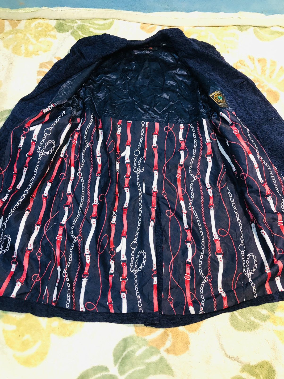 Giordano Giordano Basso Long Jacket Buttoned (28) Size US L / EU 52-54 / 3 - 8 Thumbnail