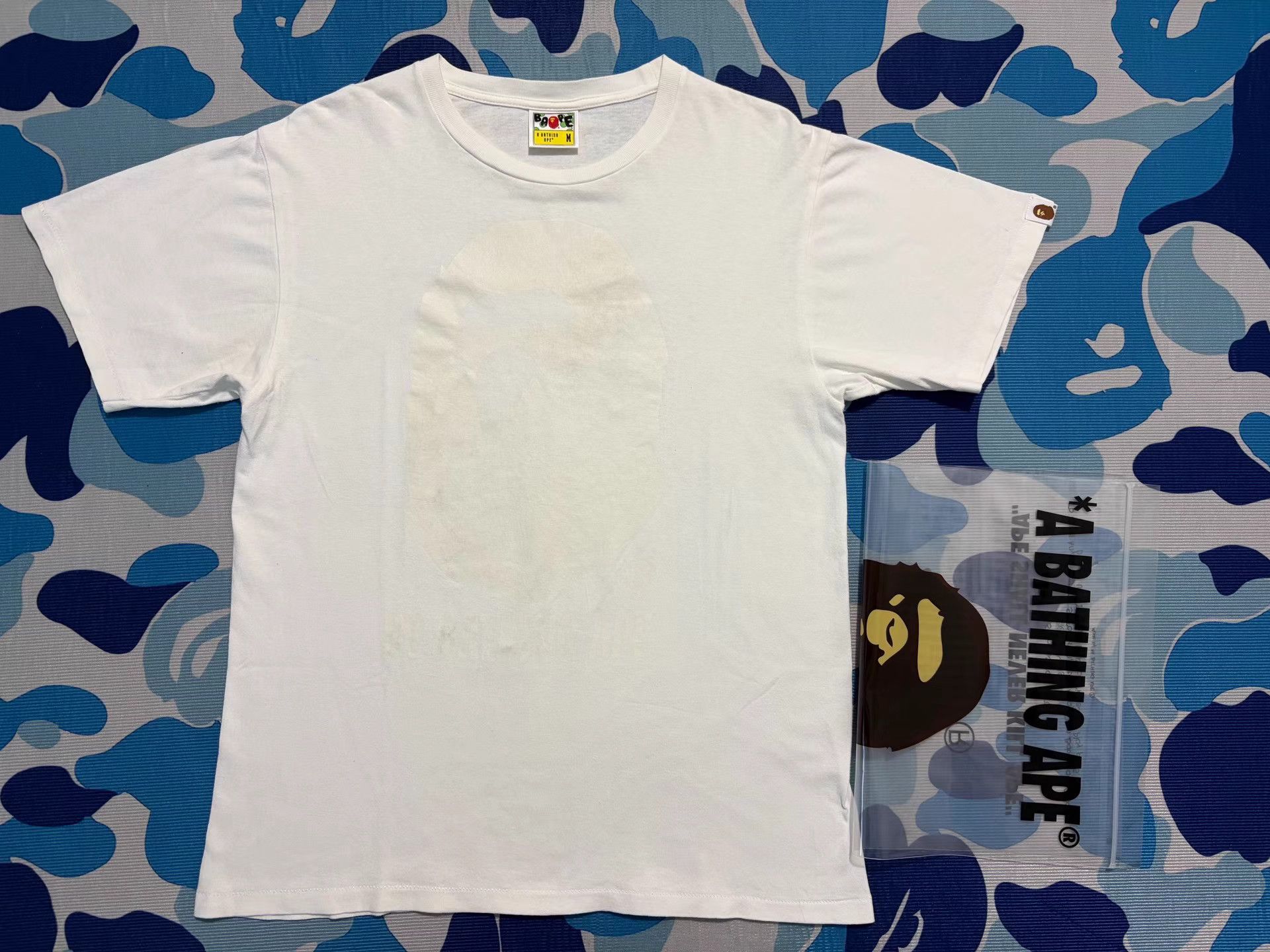 Bape BAPE Ape Head Short Sleeve Tee Size US M / EU 48-50 / 2 - 1 Thumbnail