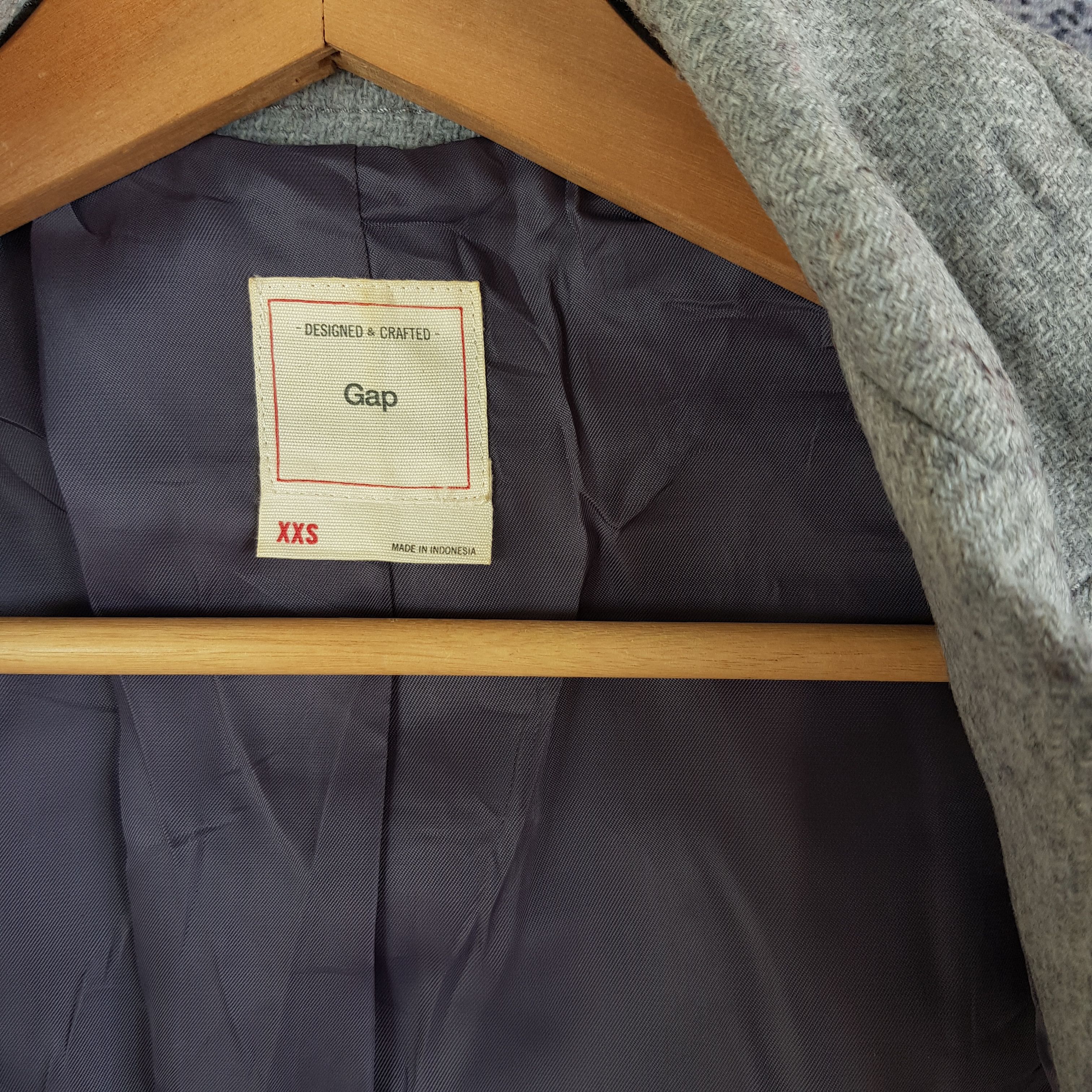 Seditionaries × Vintage Seditionaries Y2K GAP Punk Jacket GAP Wool Jackets Size XS / US 0-2 / IT 36-38 - 7 Thumbnail