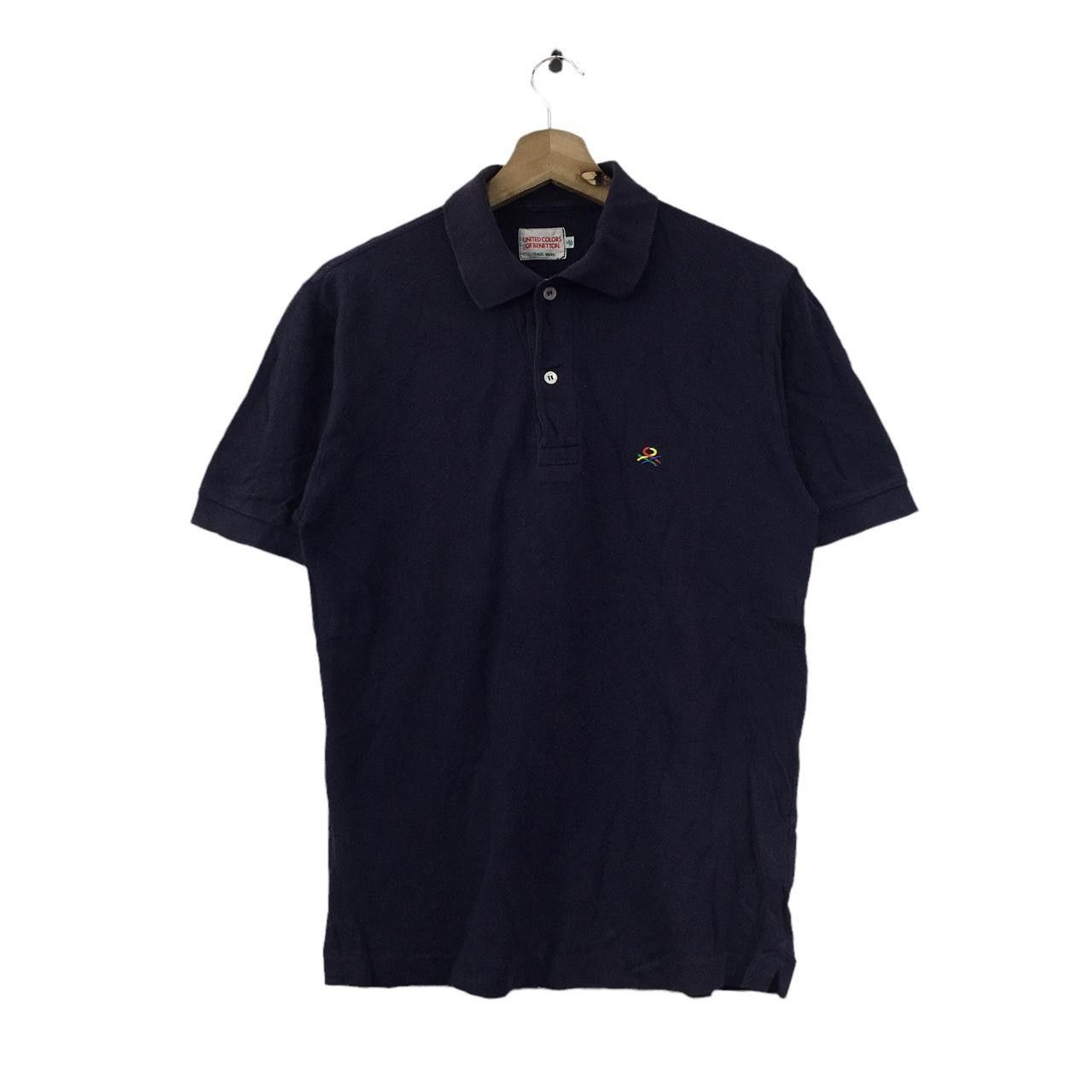 United Colors Of Benetton Vtg UNITED COLORS BENETTON Italy Polo Tee Shirt Racing Size US S / EU 44-46 / 1 - 1 Thumbnail