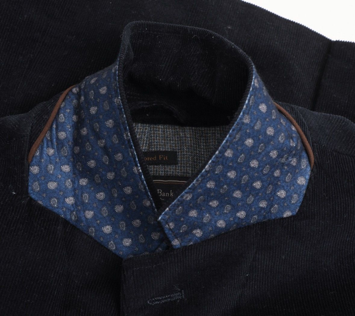 Jack Victor Jack Victor Prossimo Silk Wool Herringbone Blazer 46L Size 46L - 6 Thumbnail