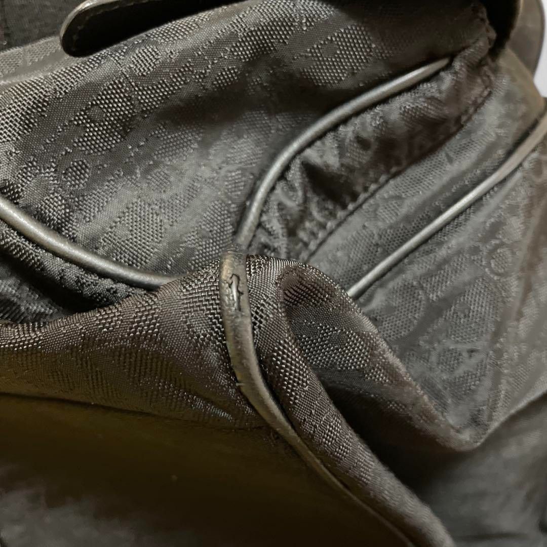 Dior Dior - Trotter Handbag Monogram Black Leather Canvas Size ONE SIZE - 7 Thumbnail