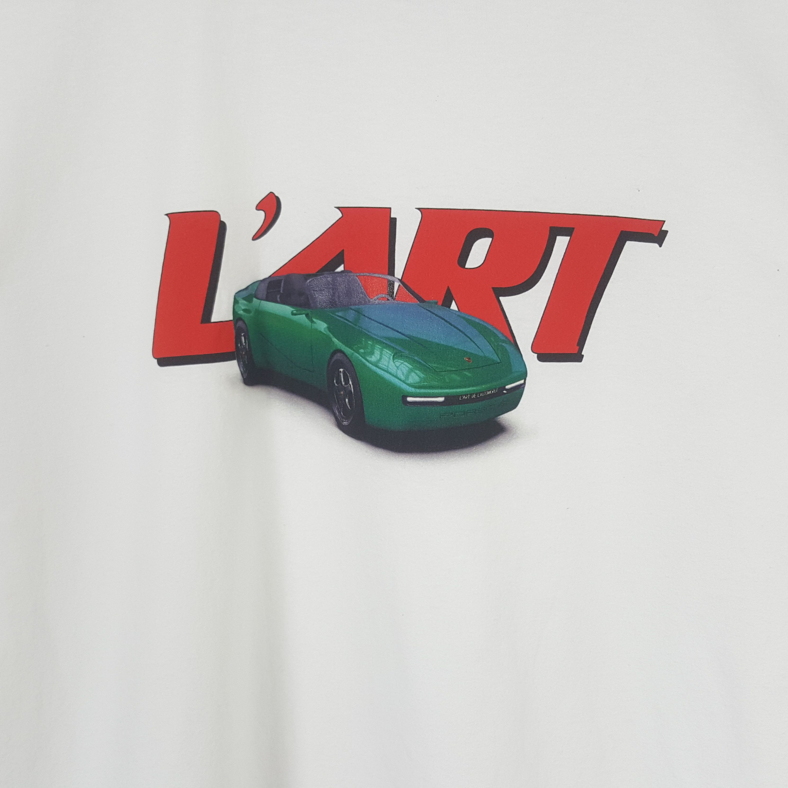 Porsche Design Vintage Lart Porsche Supercar Motorsports Tshirt C276N69 Size US L / EU 52-54 / 3 - 2 Thumbnail