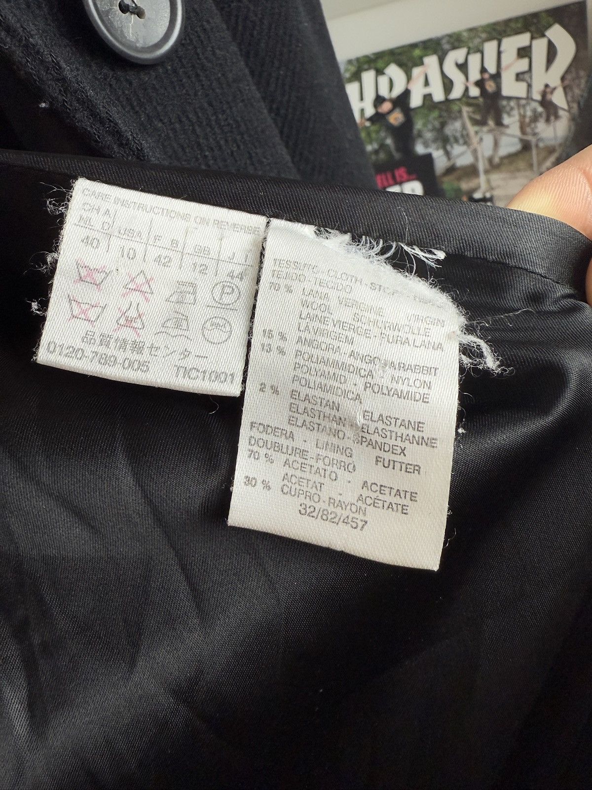 Designer × Max Mara Max Mara basic black wool coat jacket M designer luxury rare Size M / US 6-8 / IT 42-44 - 6 Thumbnail