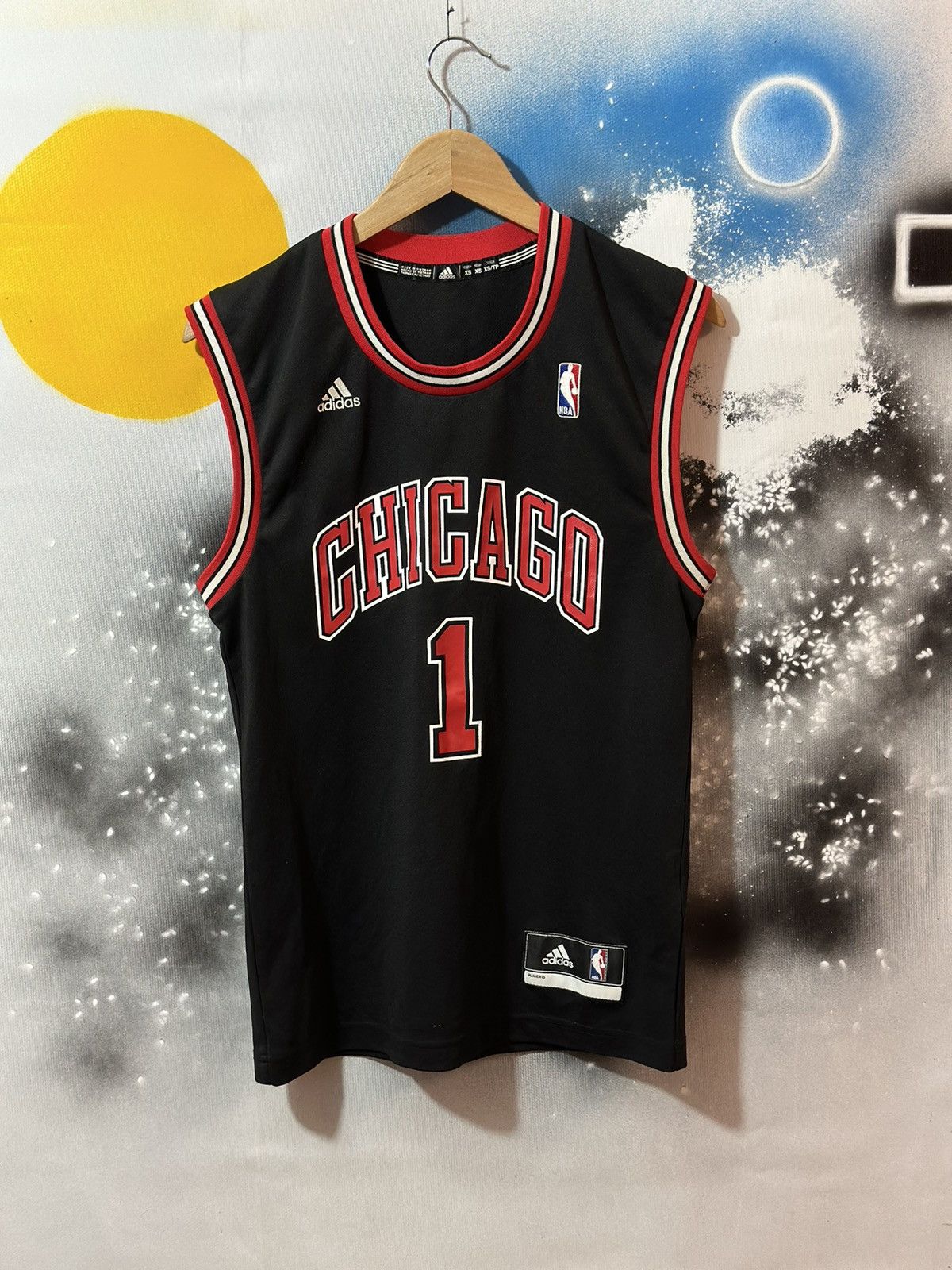Adidas Adidas Chicago Bulls #1 Derrick Rose NBA Jersey Basketball Size US XS / EU 42 / 0 - 1 Thumbnail